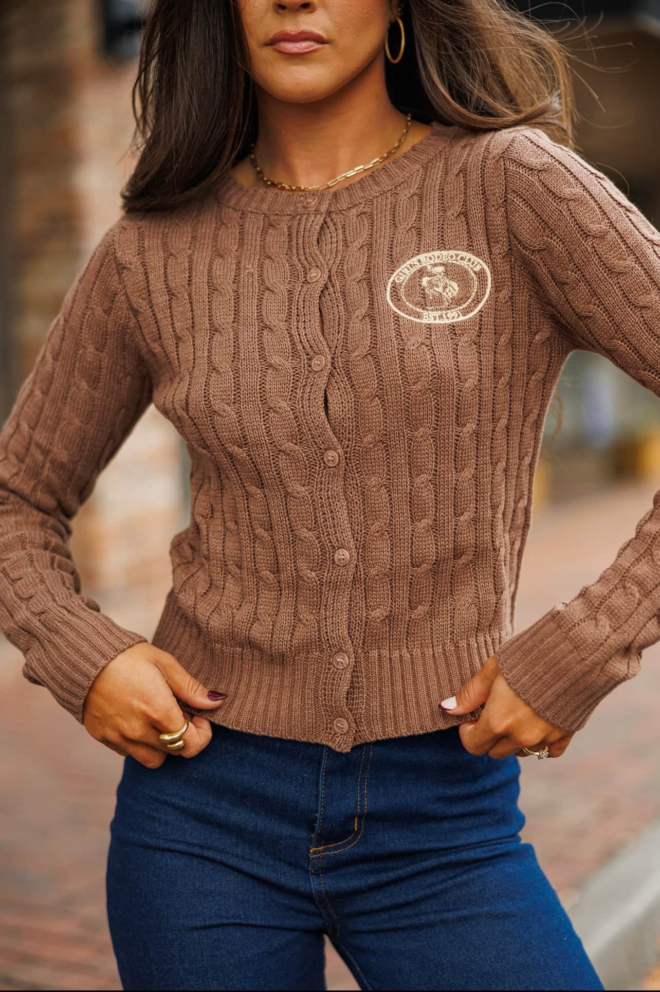 Girls Rodeo Club Cardigan