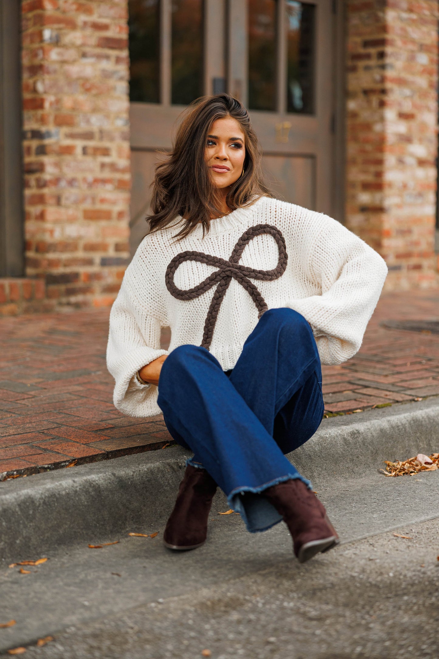 The Darling Bow Sweater