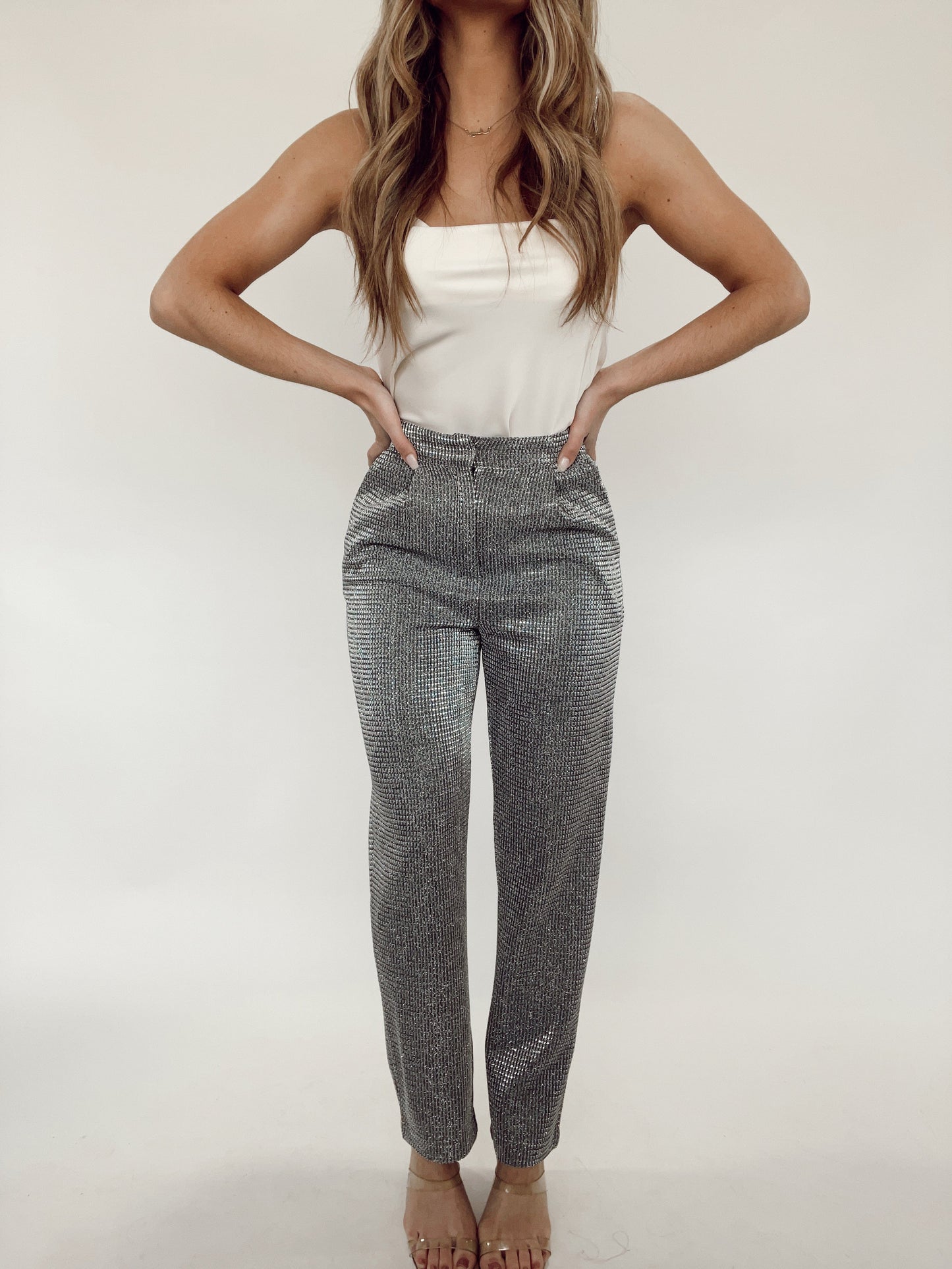 Main Event Metallic Pants