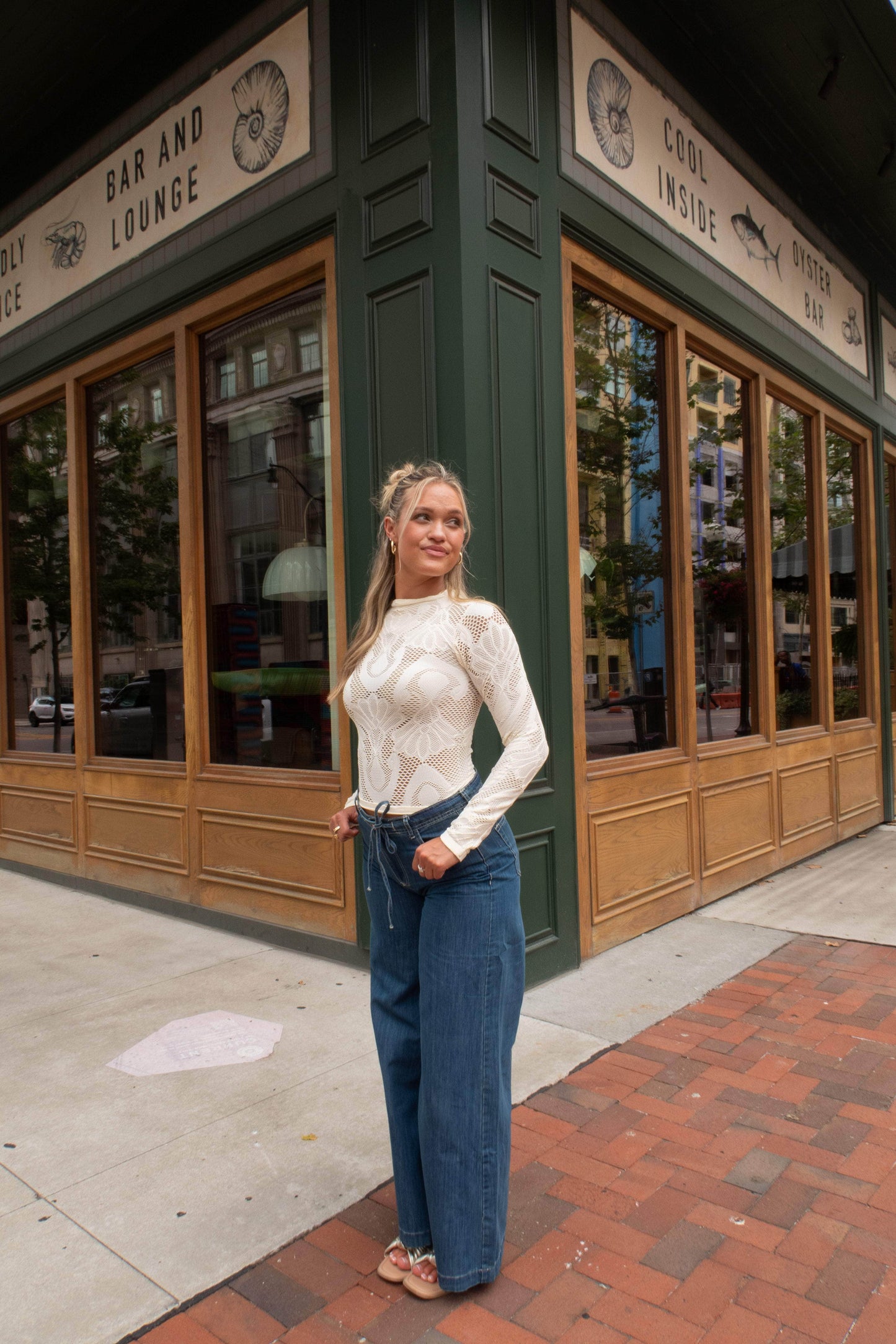 The Sofia Wide Leg Denim