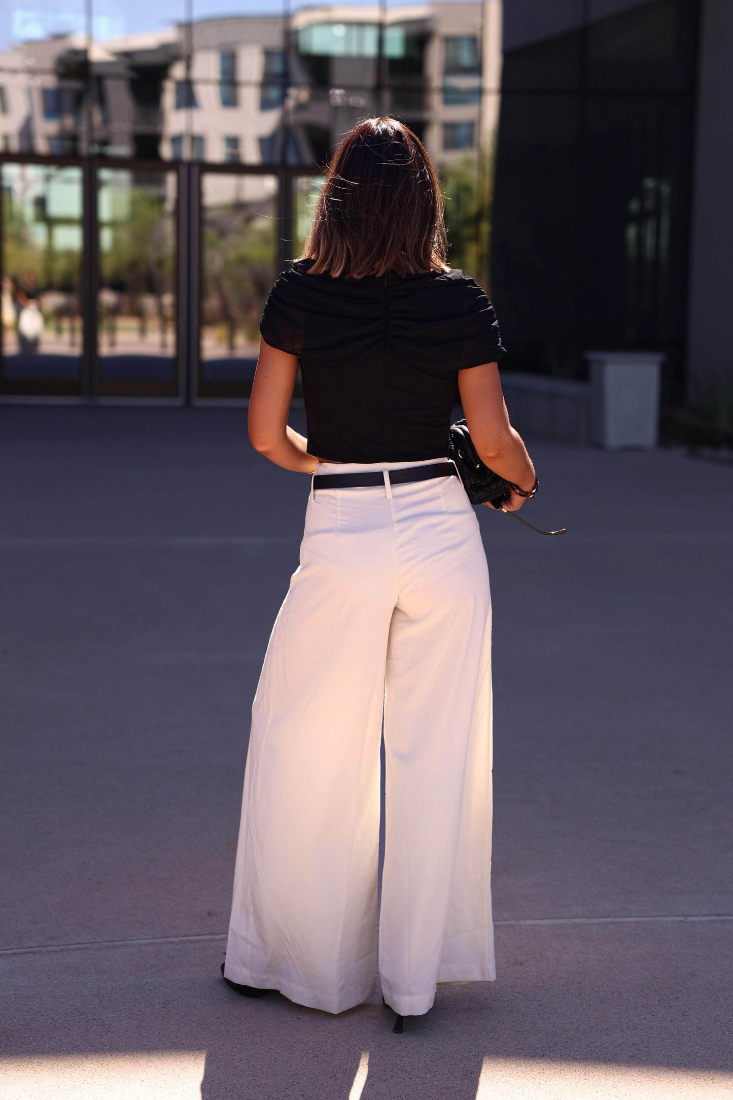 Belted Trouser Pants