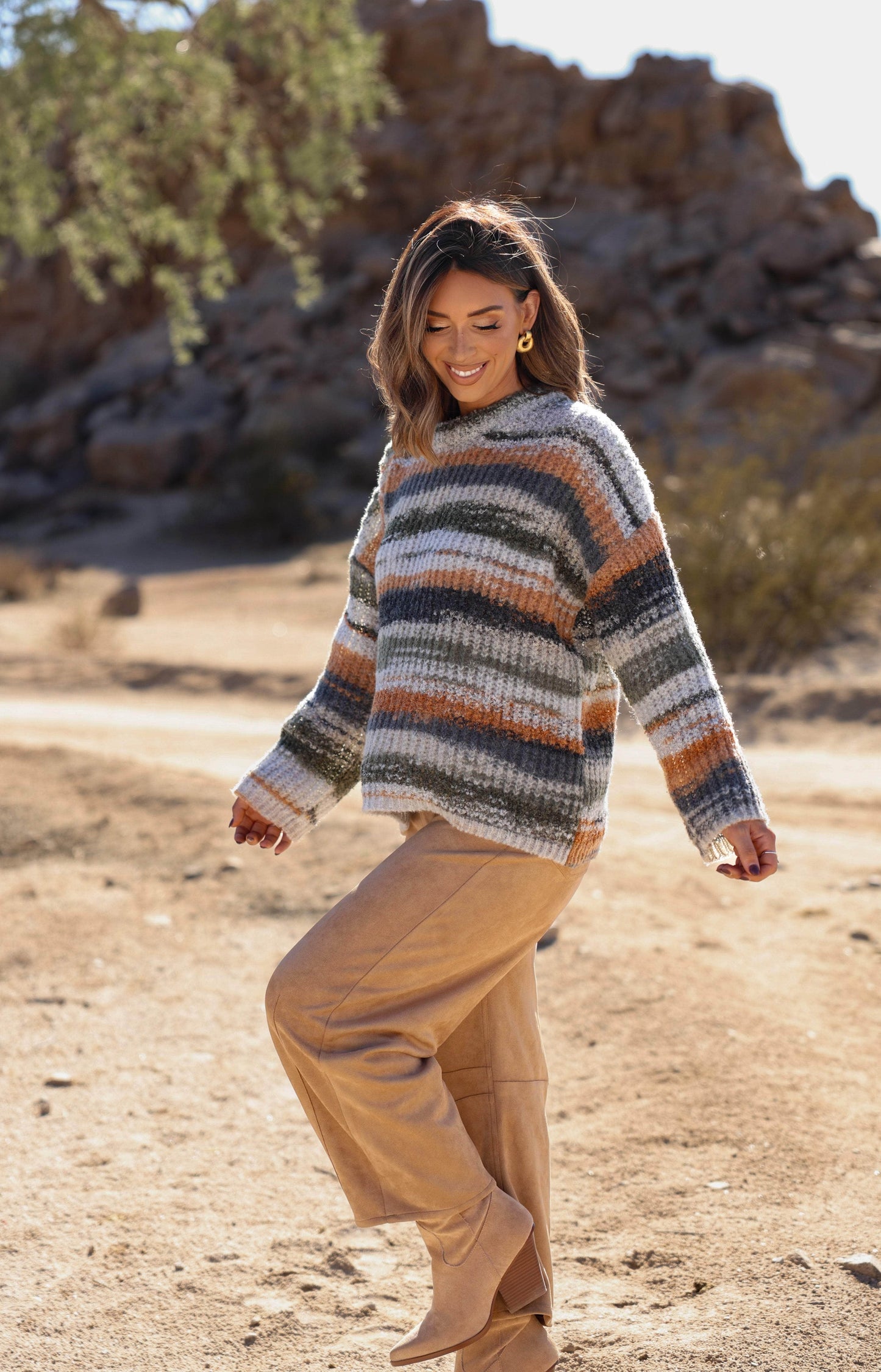 Autumn Blend Knitted Sweater