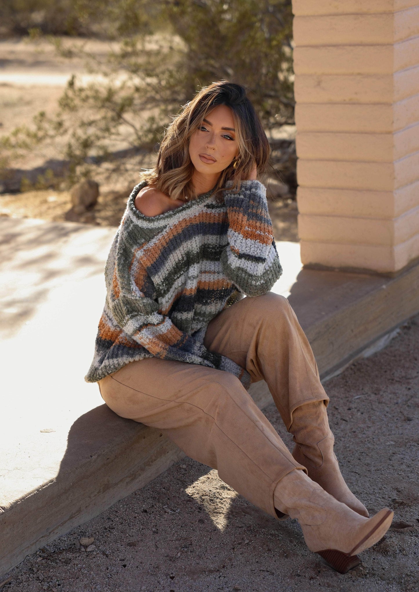 Autumn Blend Knitted Sweater
