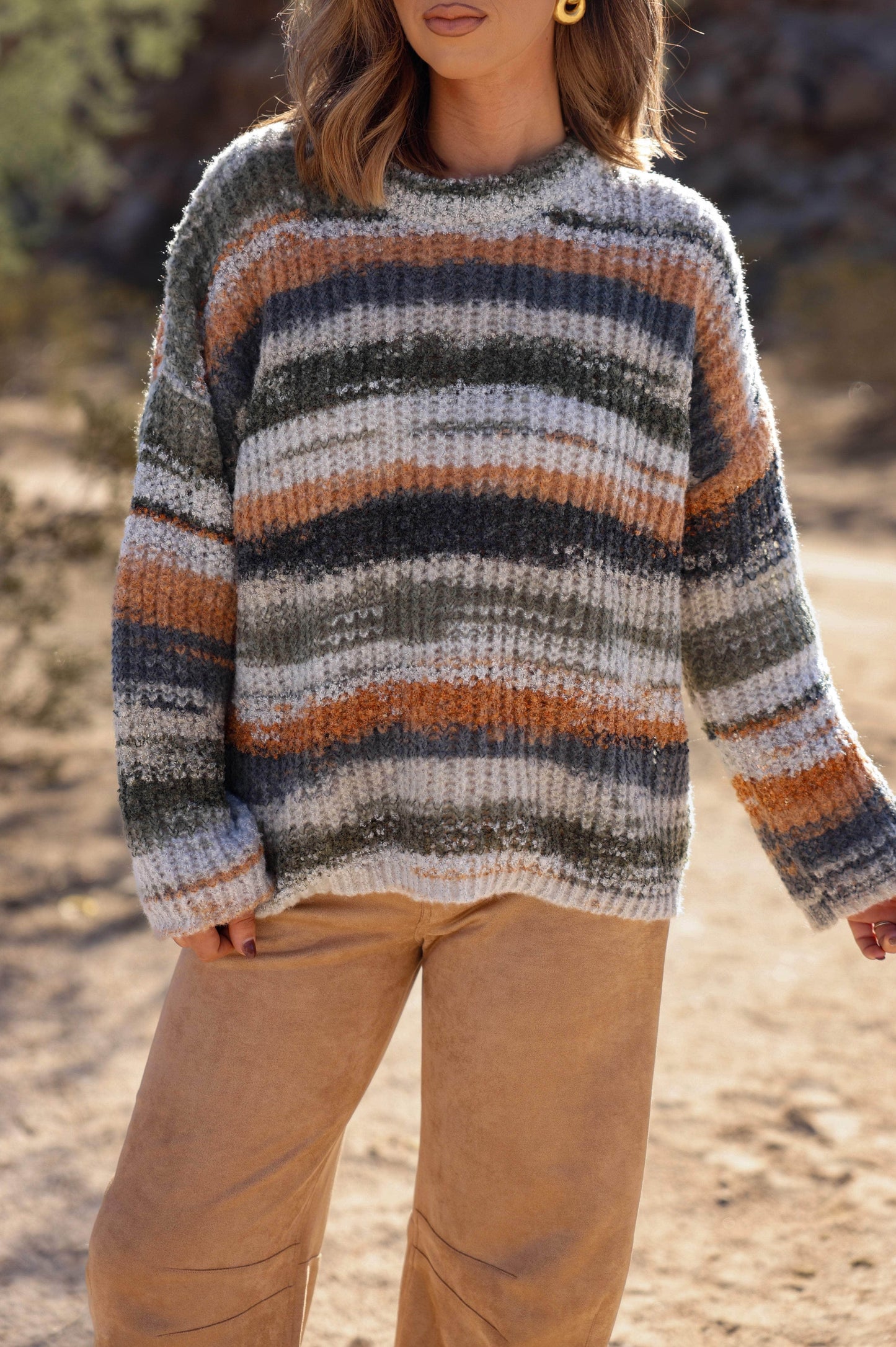 Autumn Blend Knitted Sweater