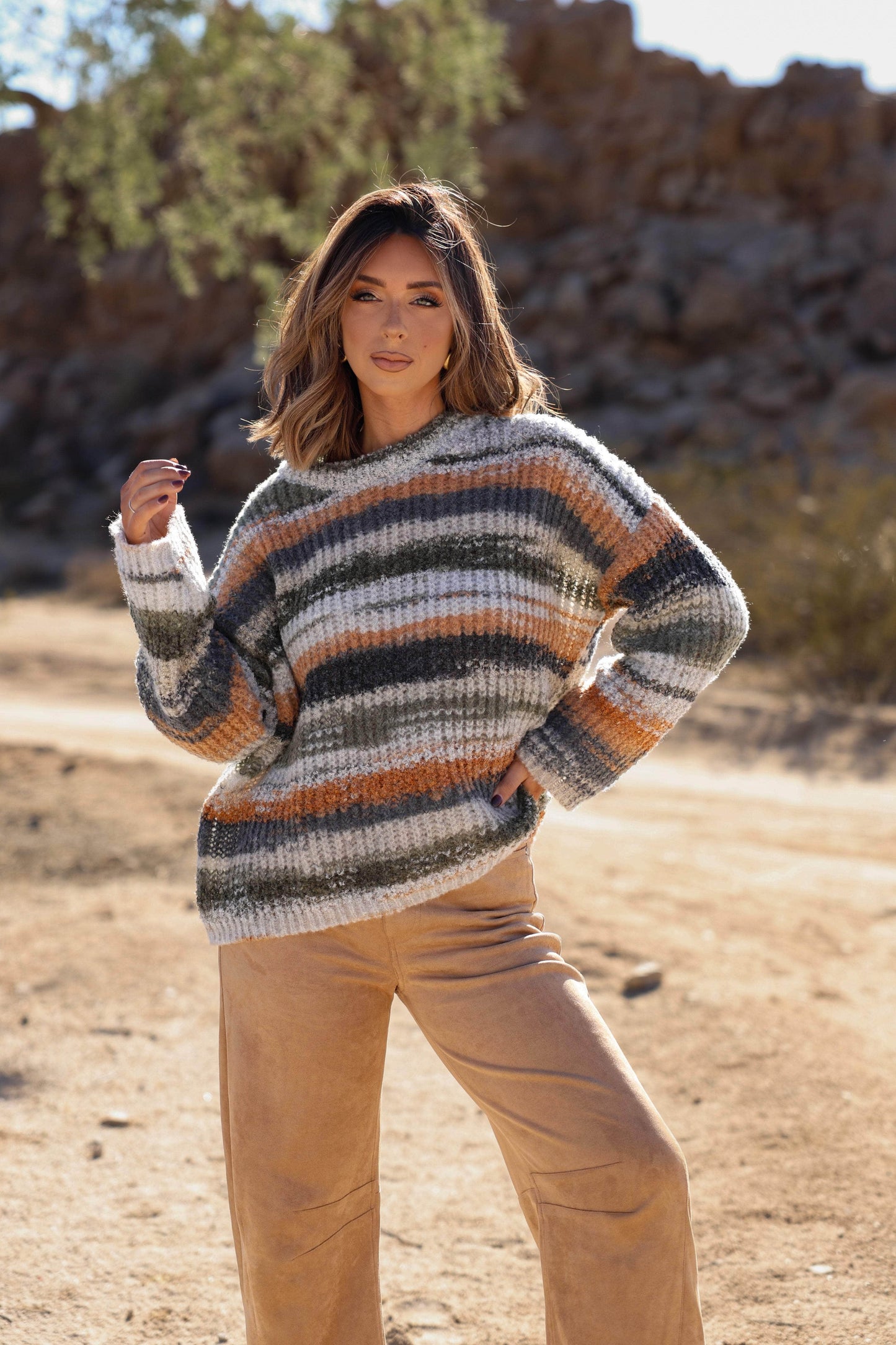 Autumn Blend Knitted Sweater