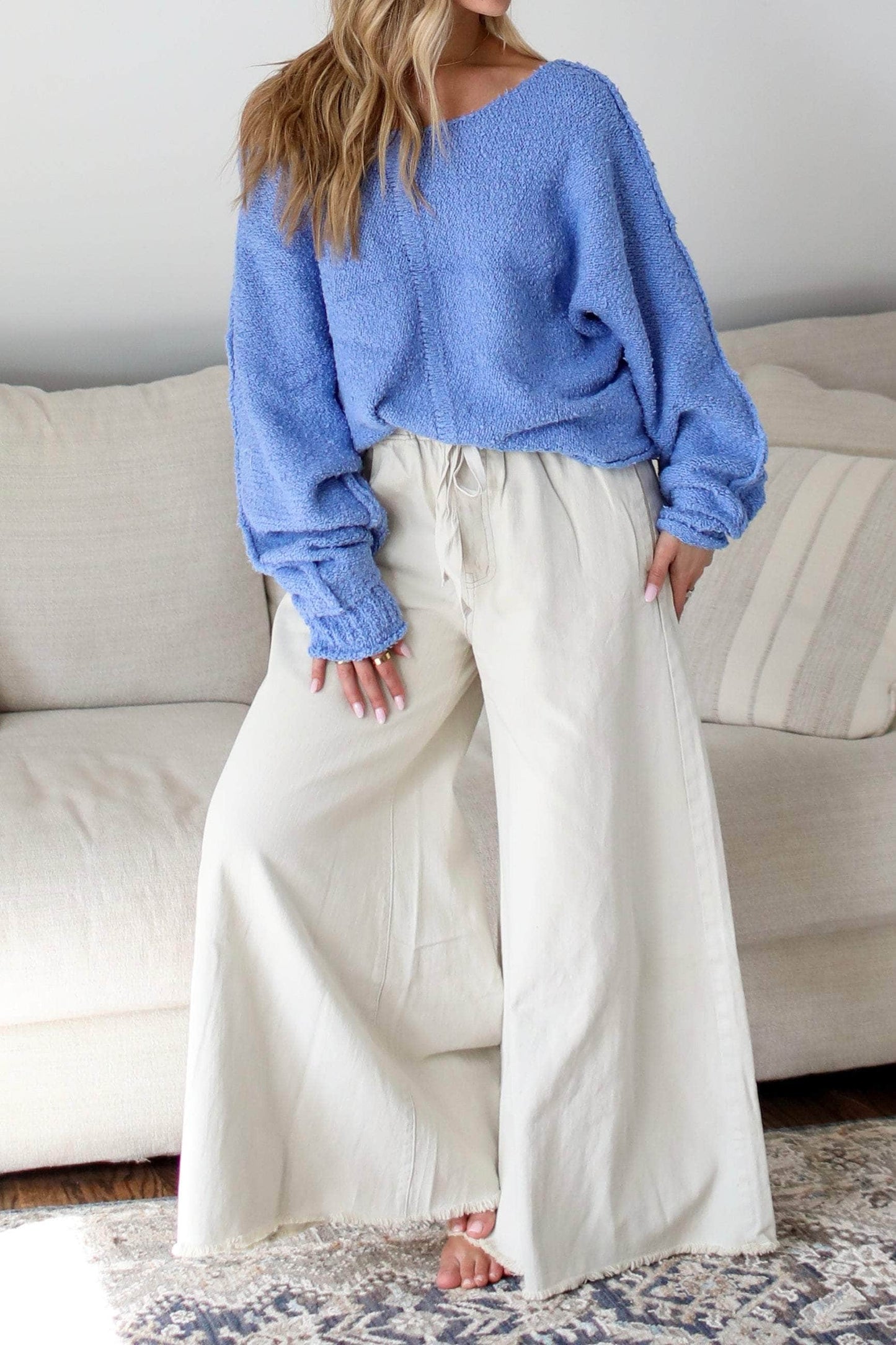 Sky Wide Leg Denim