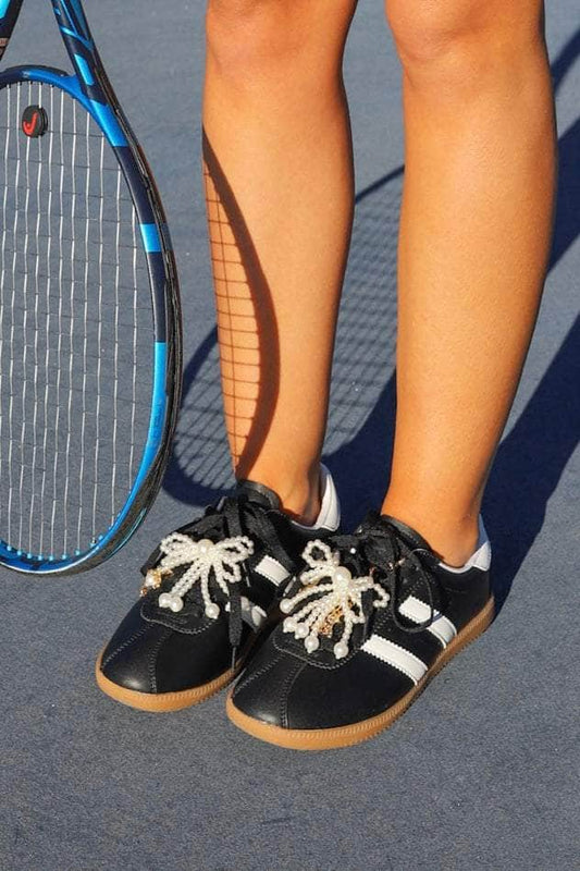 Black Charm Sneaker