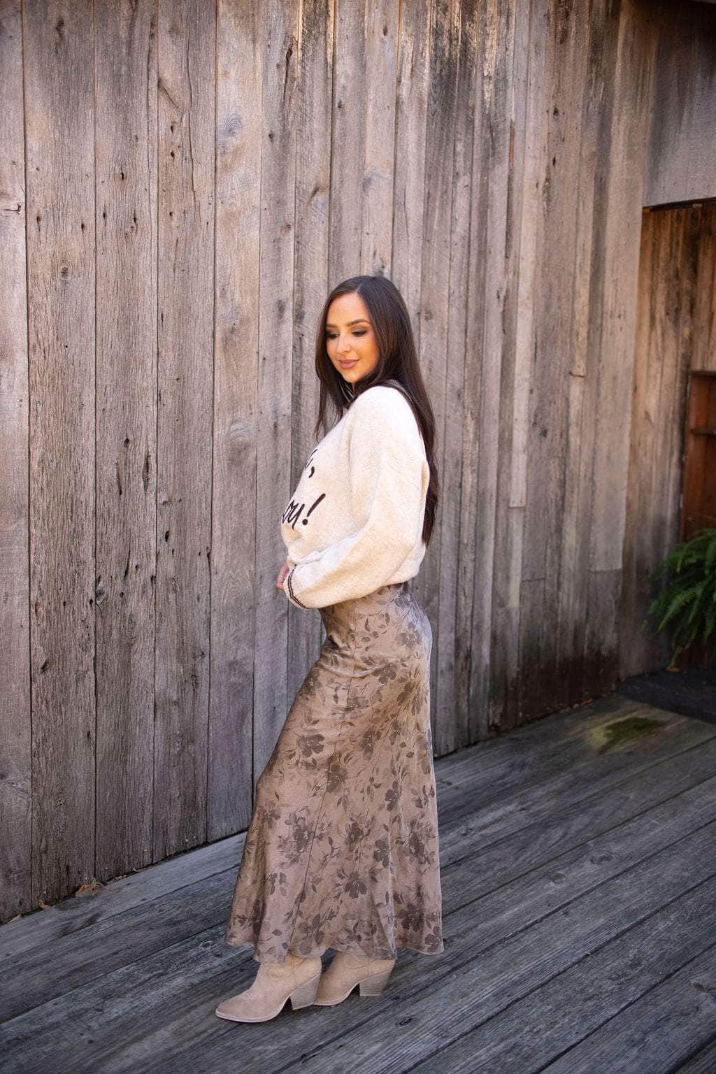 See You Cowboy Sweater