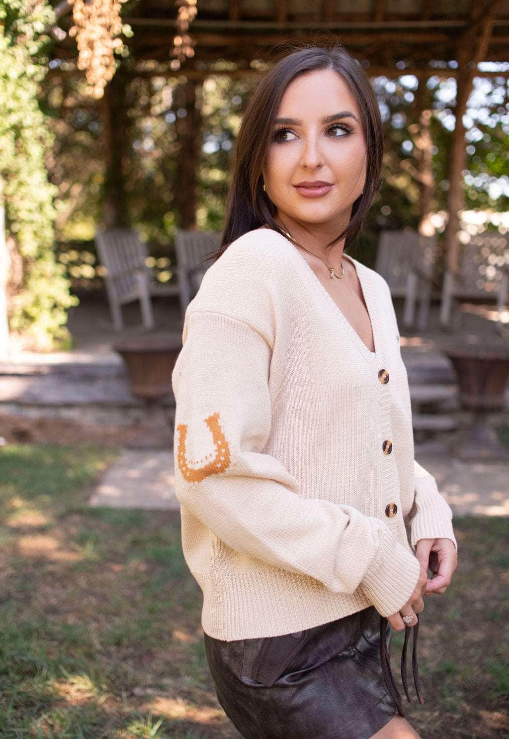 Horsing Around Graphic Sweater