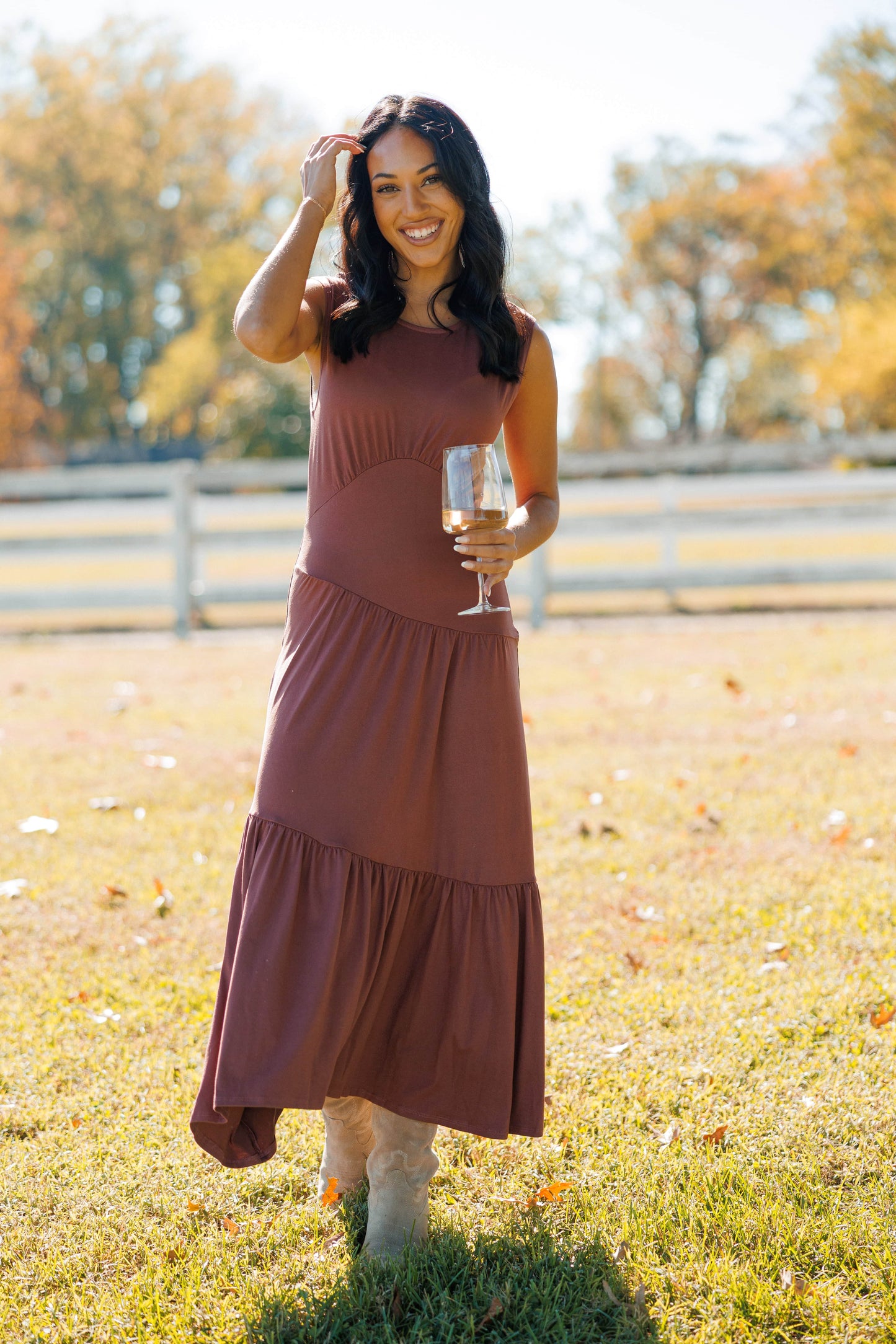Cabernet Country Dress