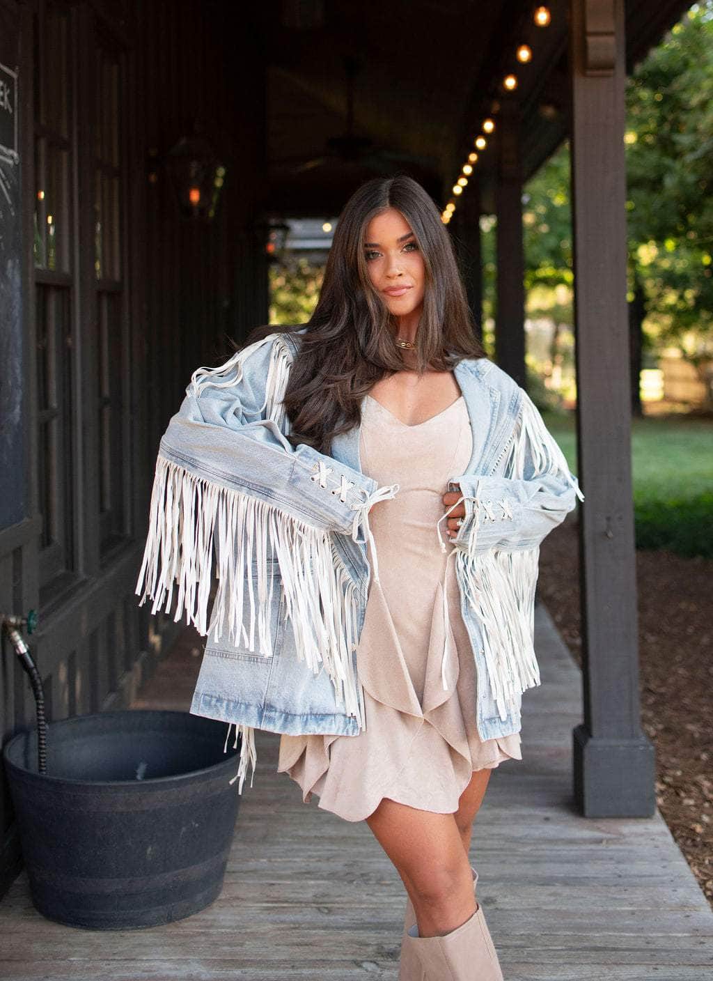 Canyon Belle Suede Dress