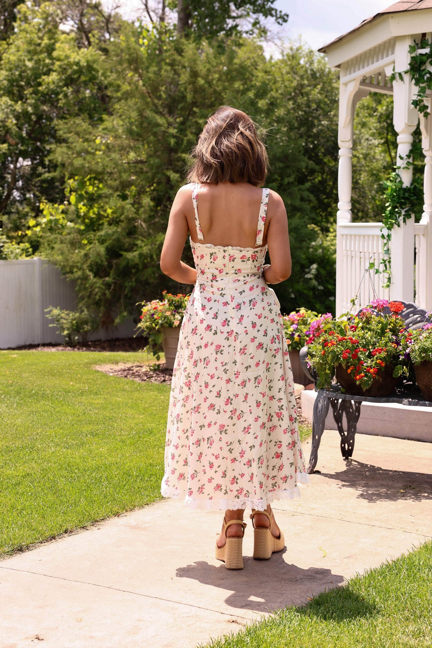 Baskets In Bellagio Maxi Dress