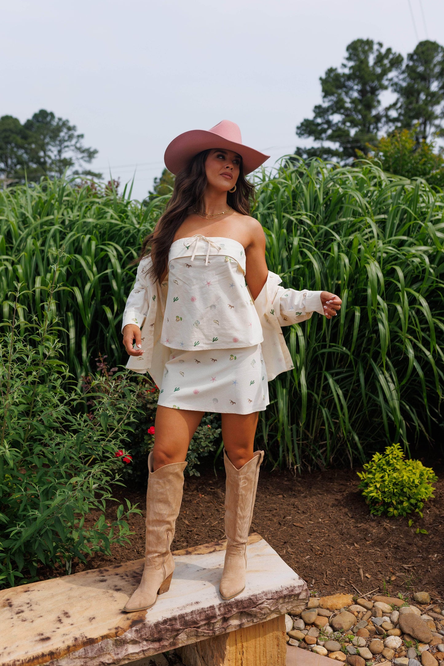 Coastal Cowgirl Mini Skirt