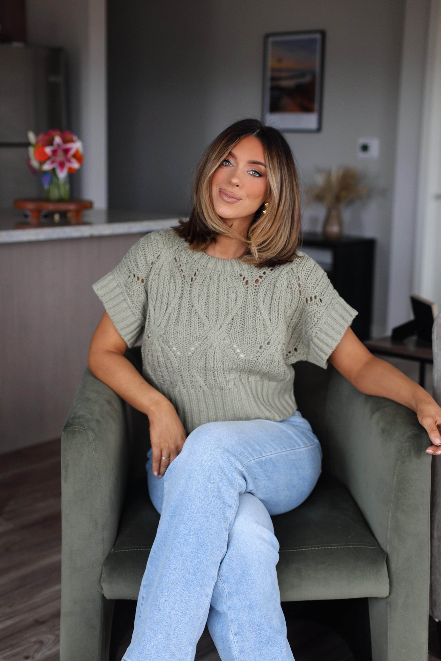 Crochet Chic Sweater