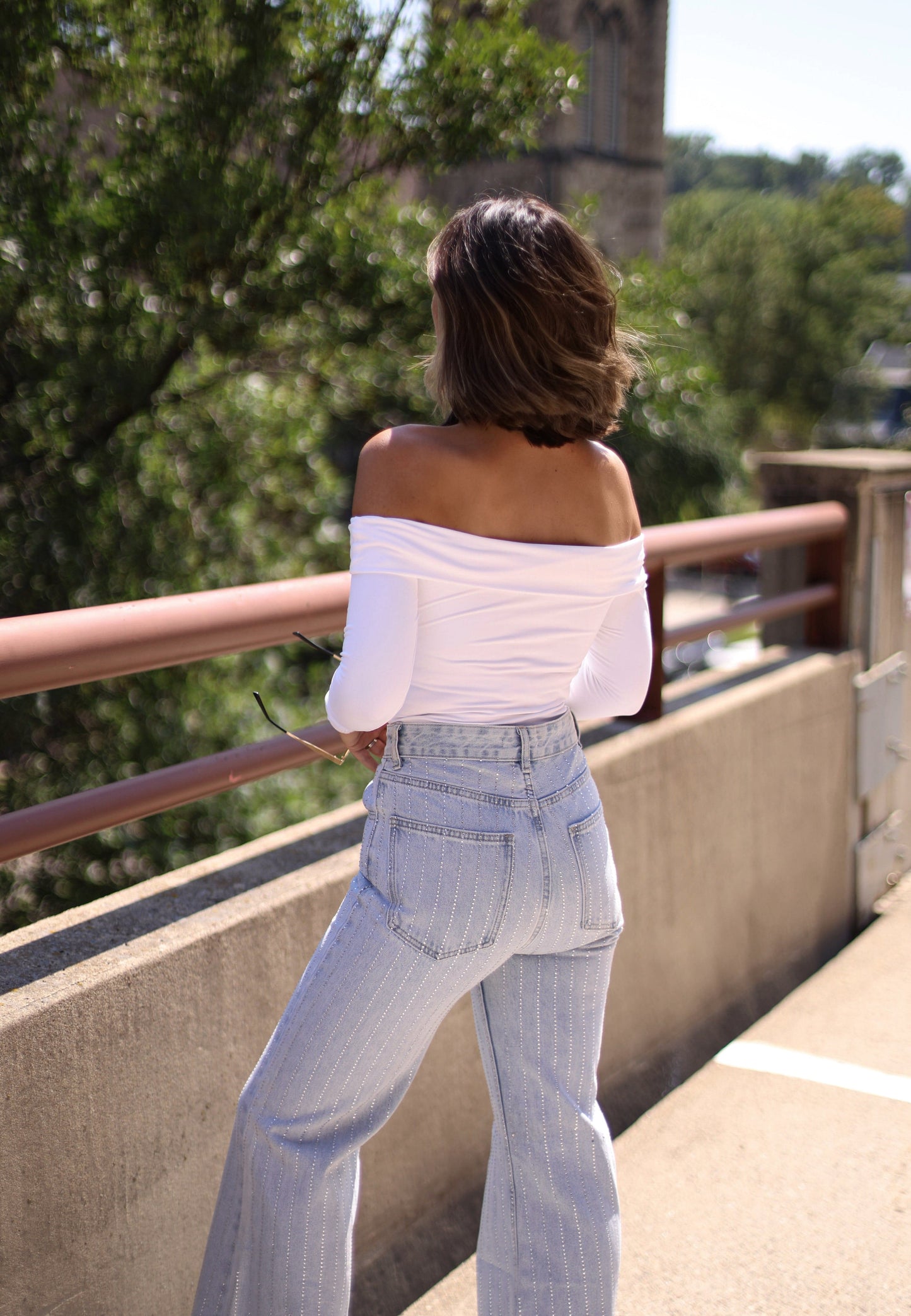 Crystal Studded Denim