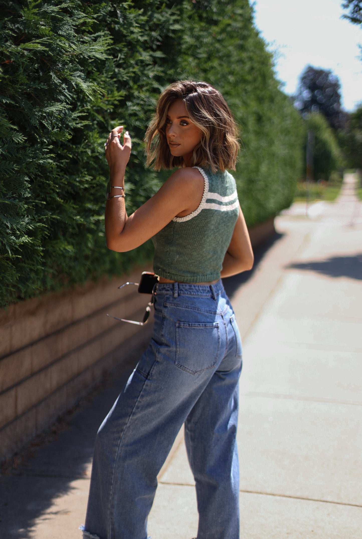 Cuffing Season Wide Leg Denim