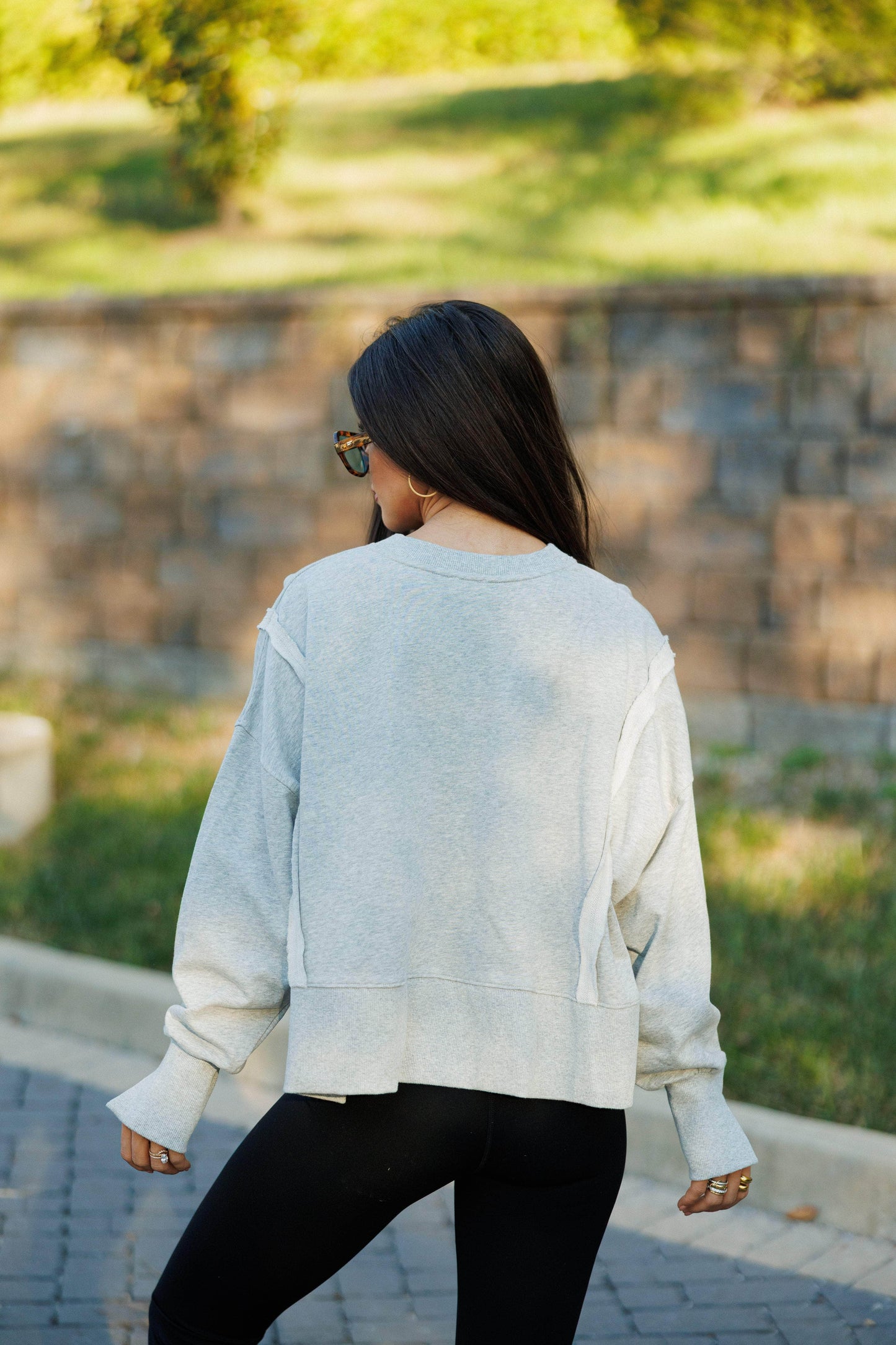 Early Riser Cropped Sweatshirt