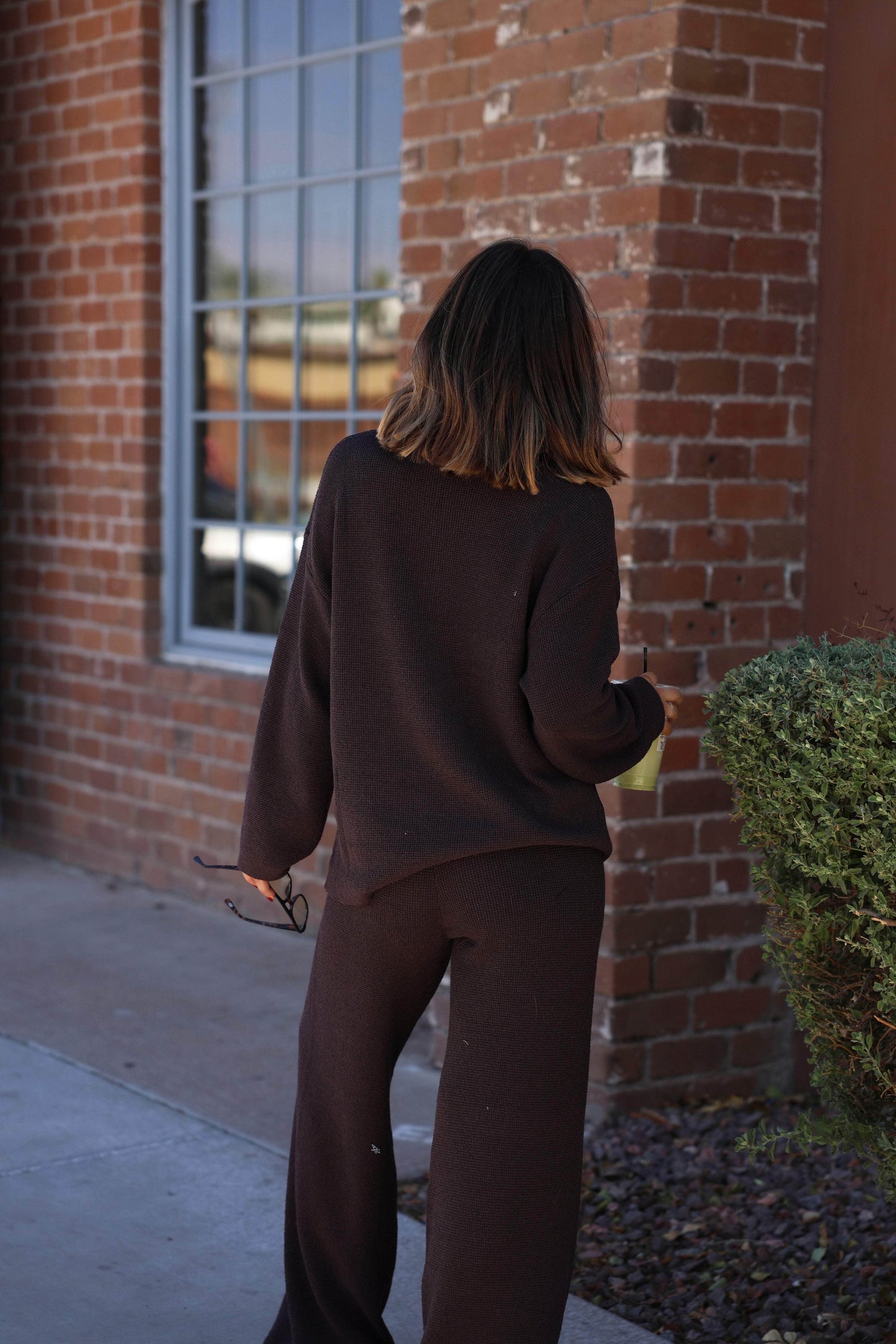 Espresso Reset Sweater Pants