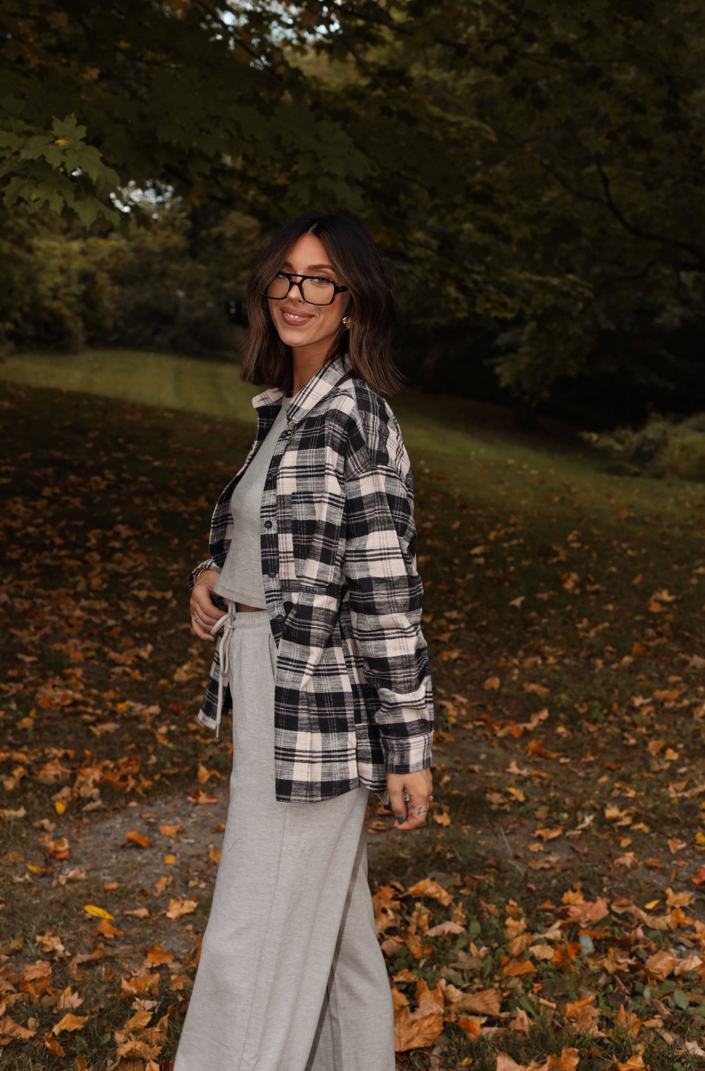 Fallen Leaves Flannel