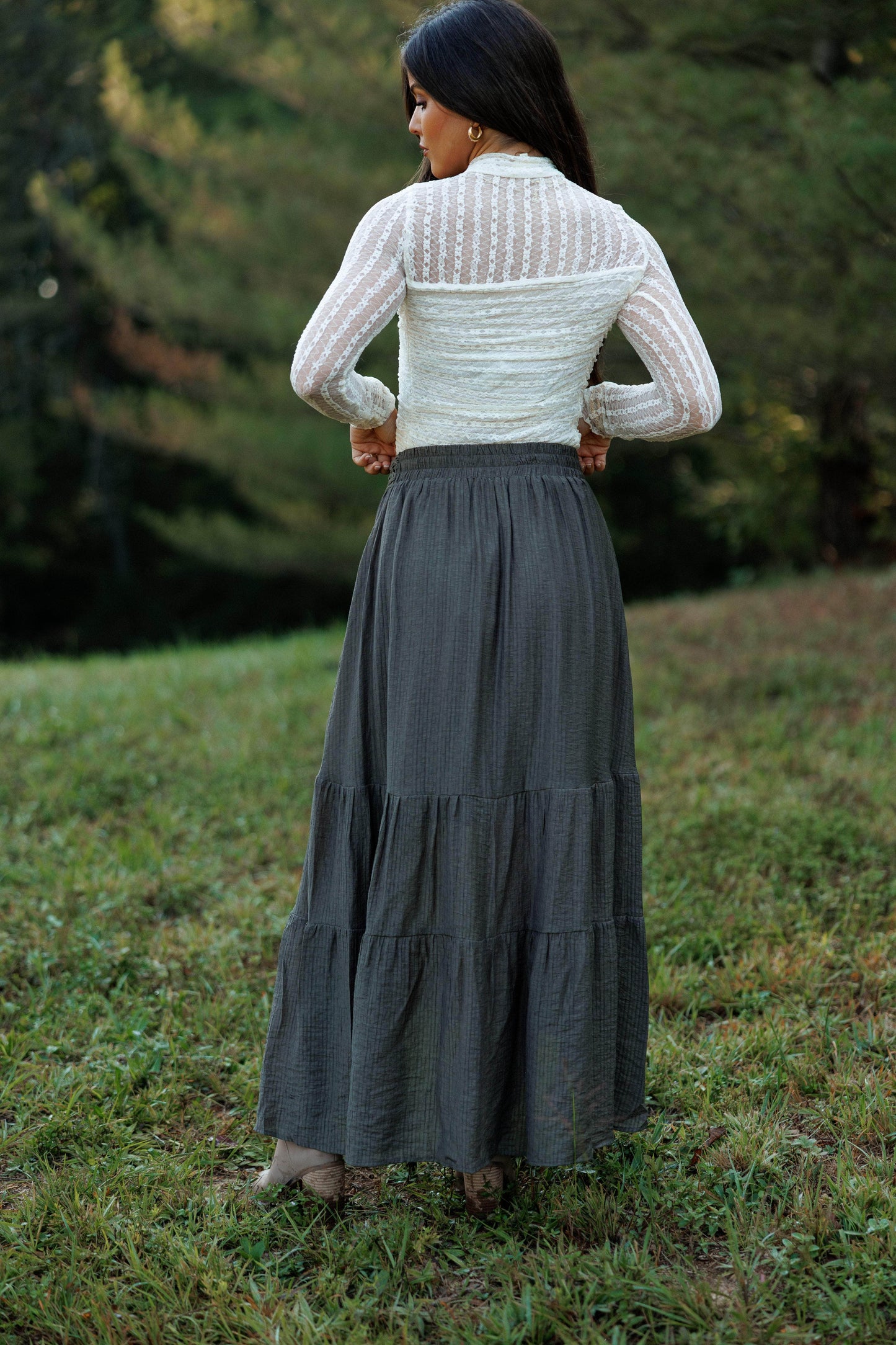 Falling Grace Maxi Skirt