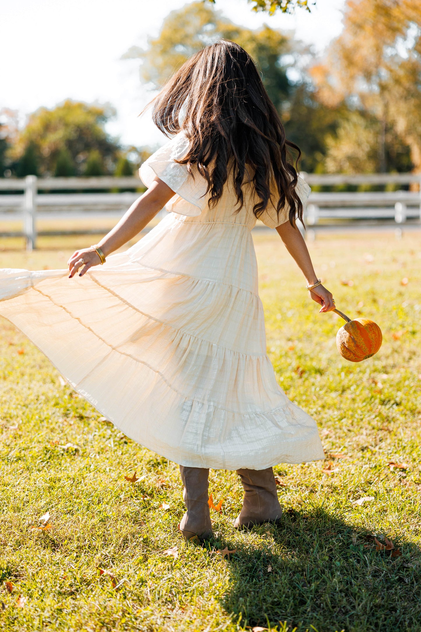 Gathering Grace Maxi Dress