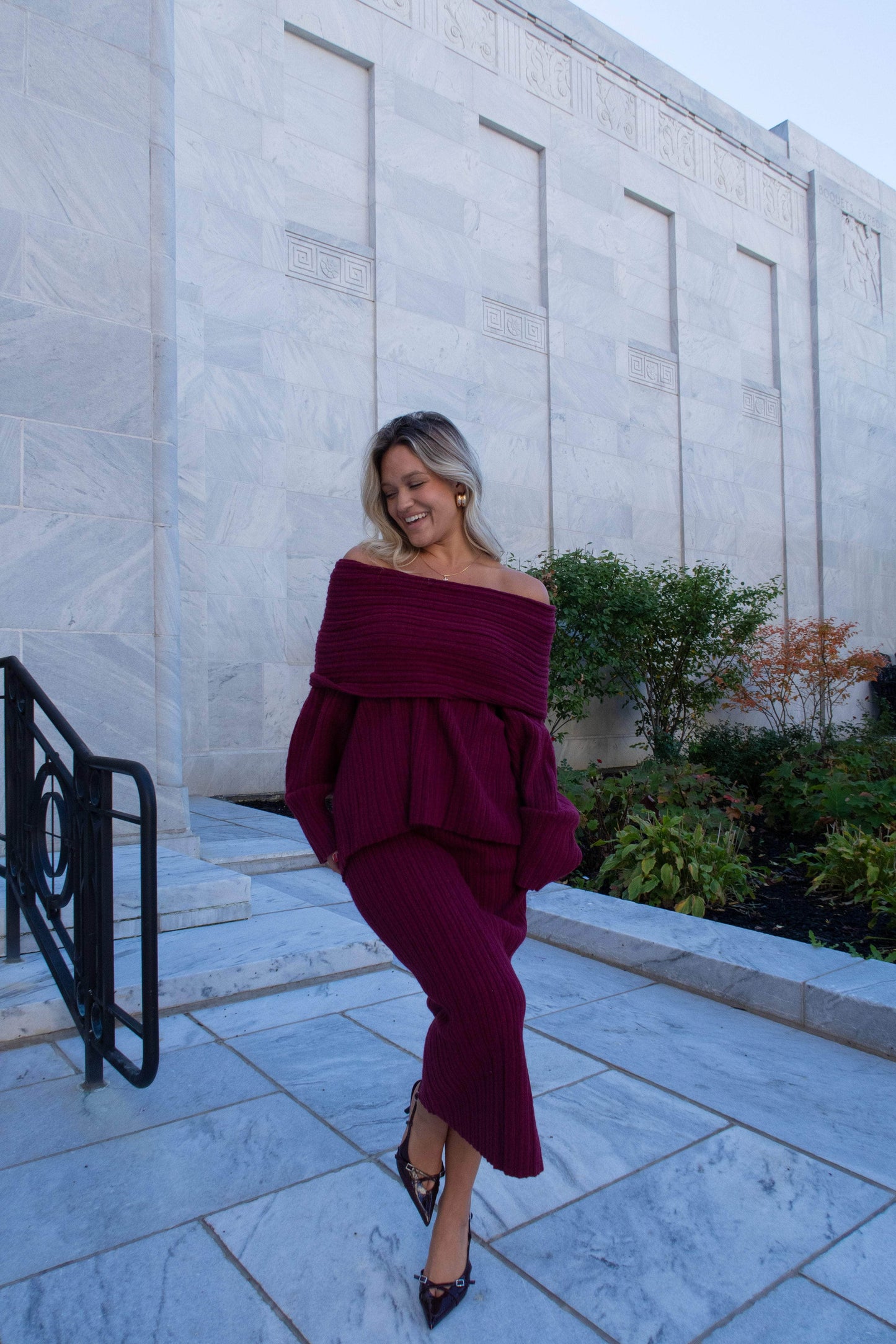 Harvest Wine Sweater