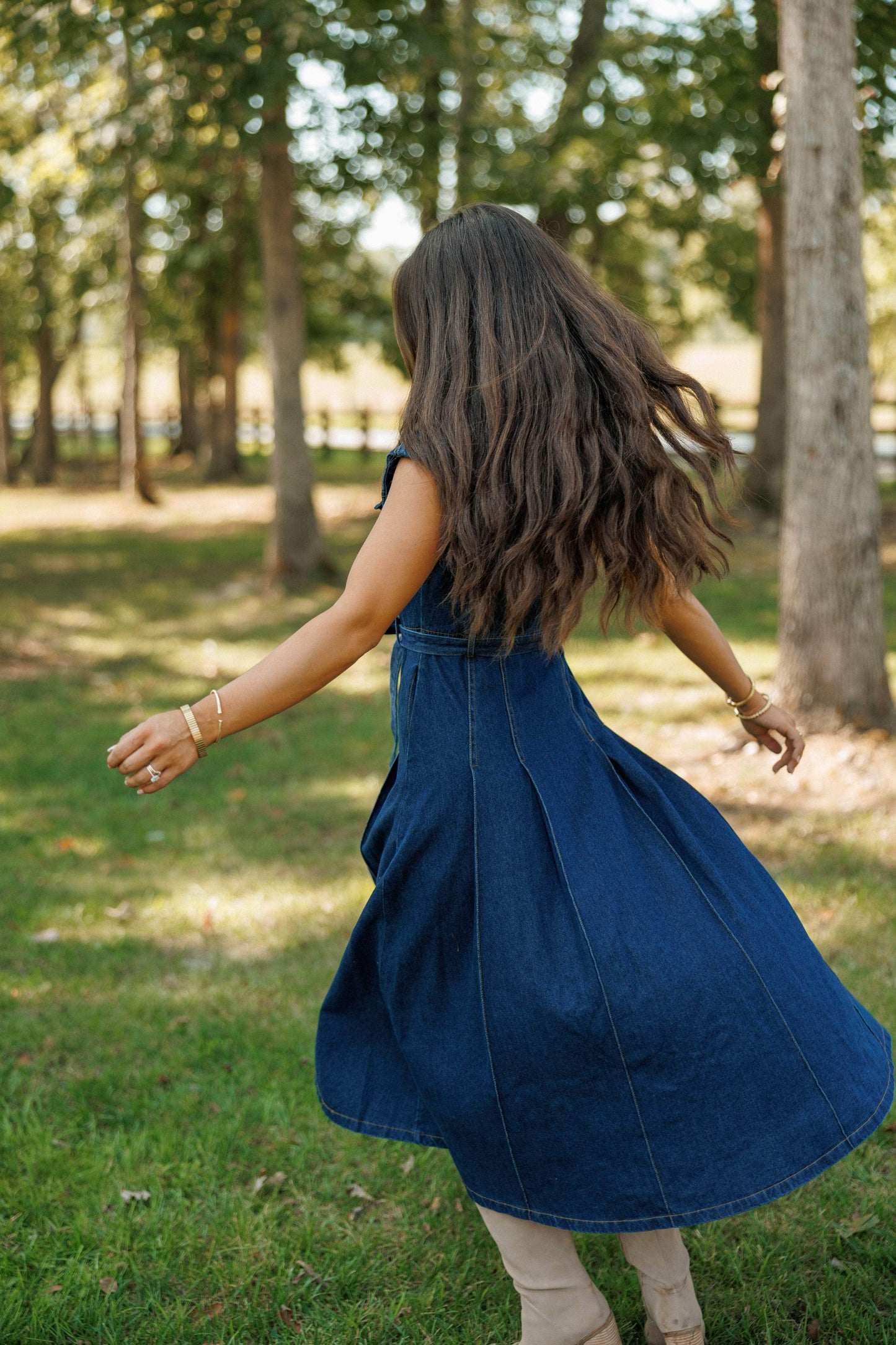 Pre-Order! Denim Days Ahead Dress