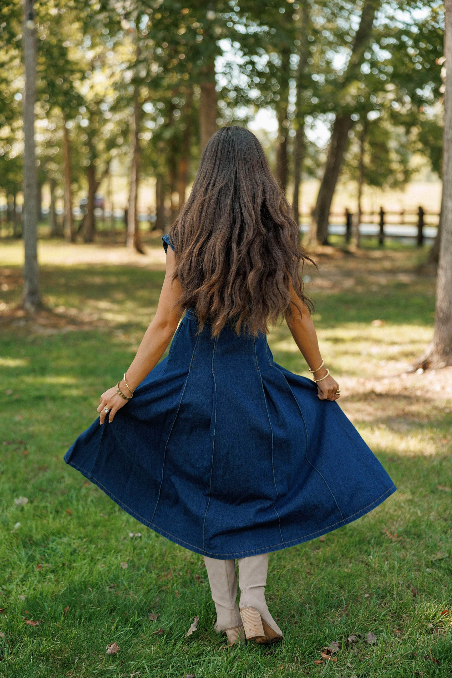 Pre-Order! Denim Days Ahead Dress