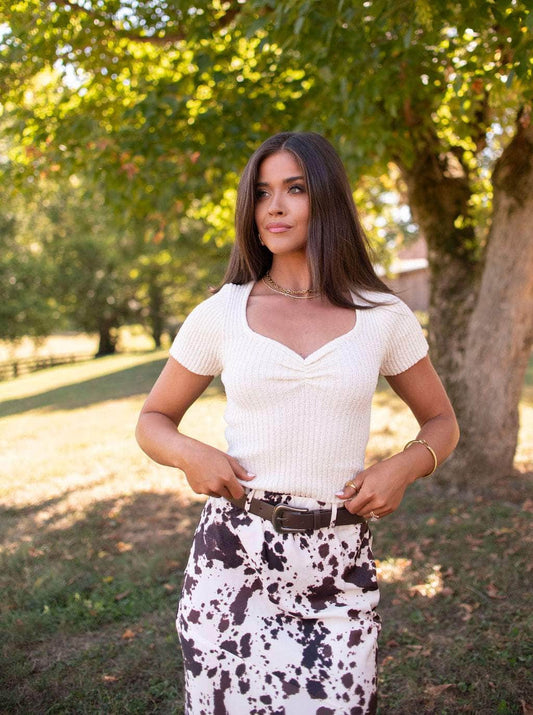 Prairie Side Sweater Top