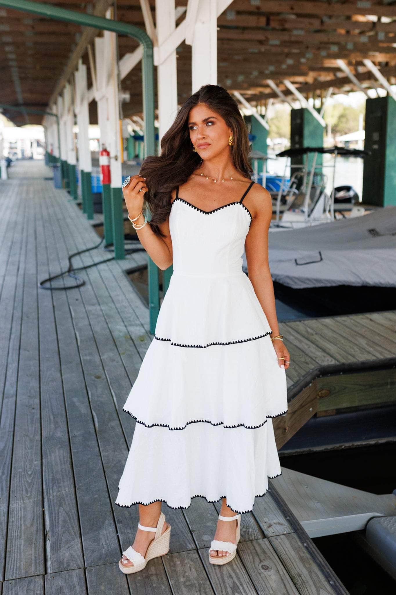 Cottage Tide Maxi Dress