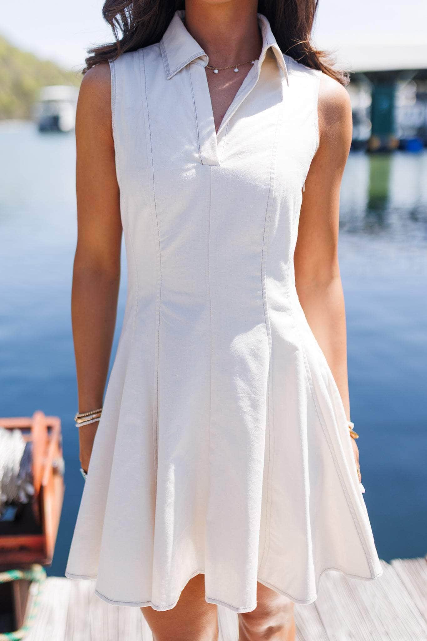 Avery Linen Dress