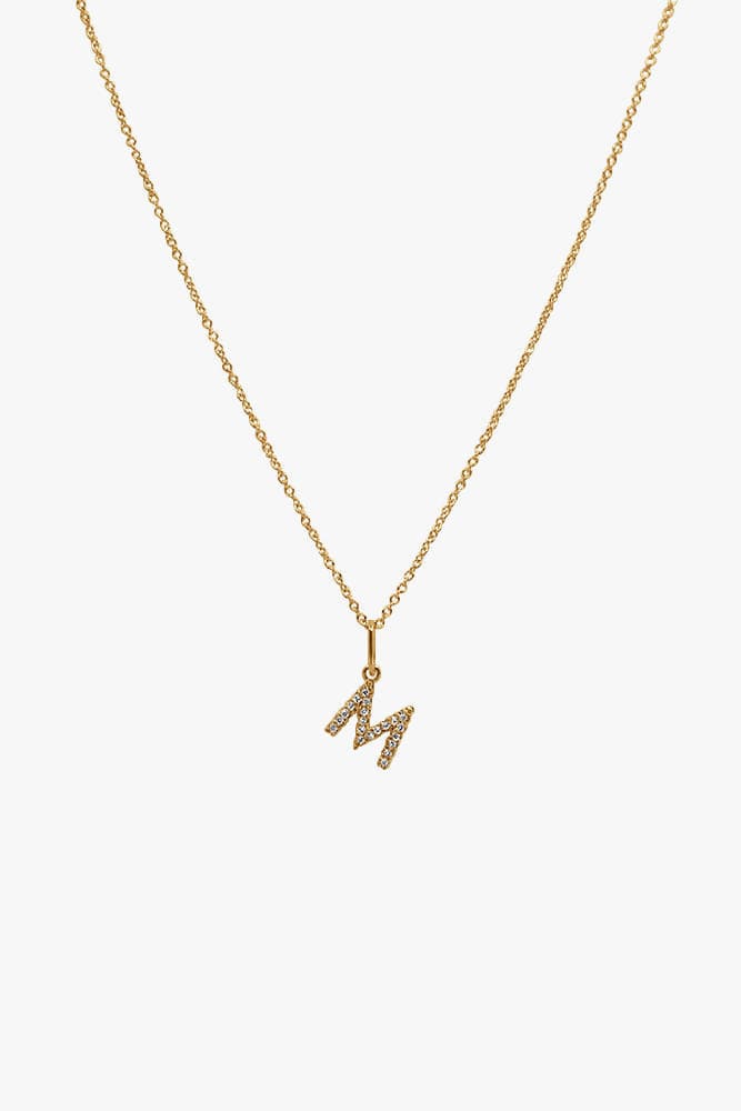 Gold Letter Necklace