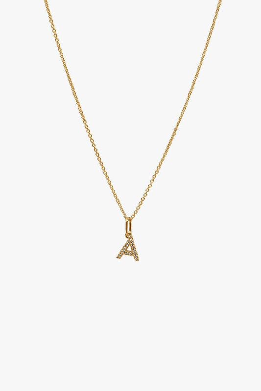 Gold Letter Necklace