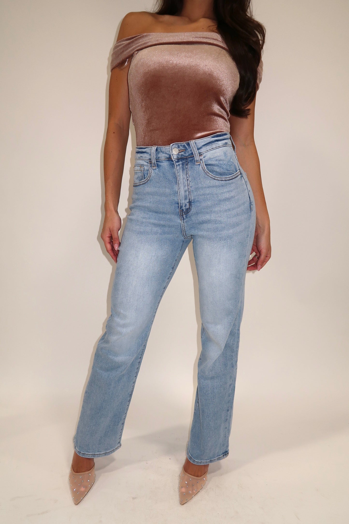 Jules High Rise Vintage Flare Denim