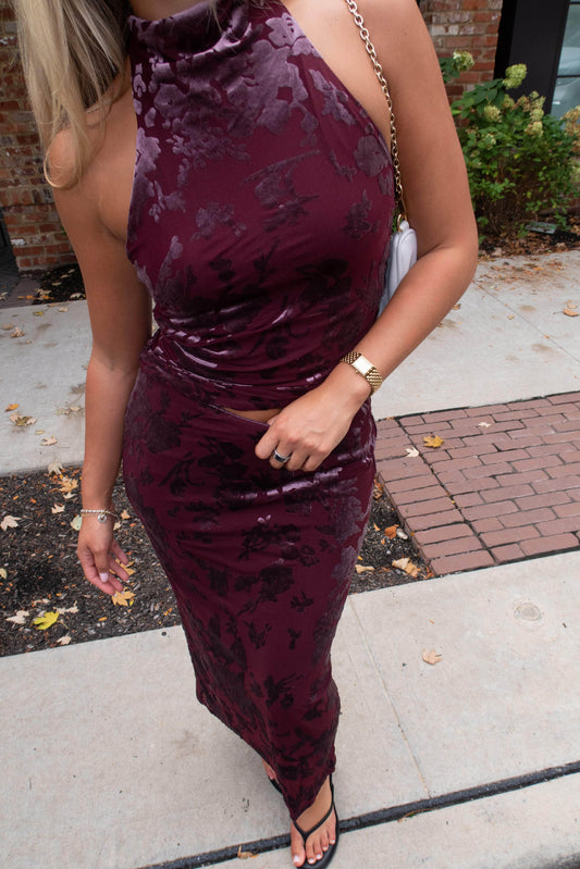 Kiss Of Merlot Skirt