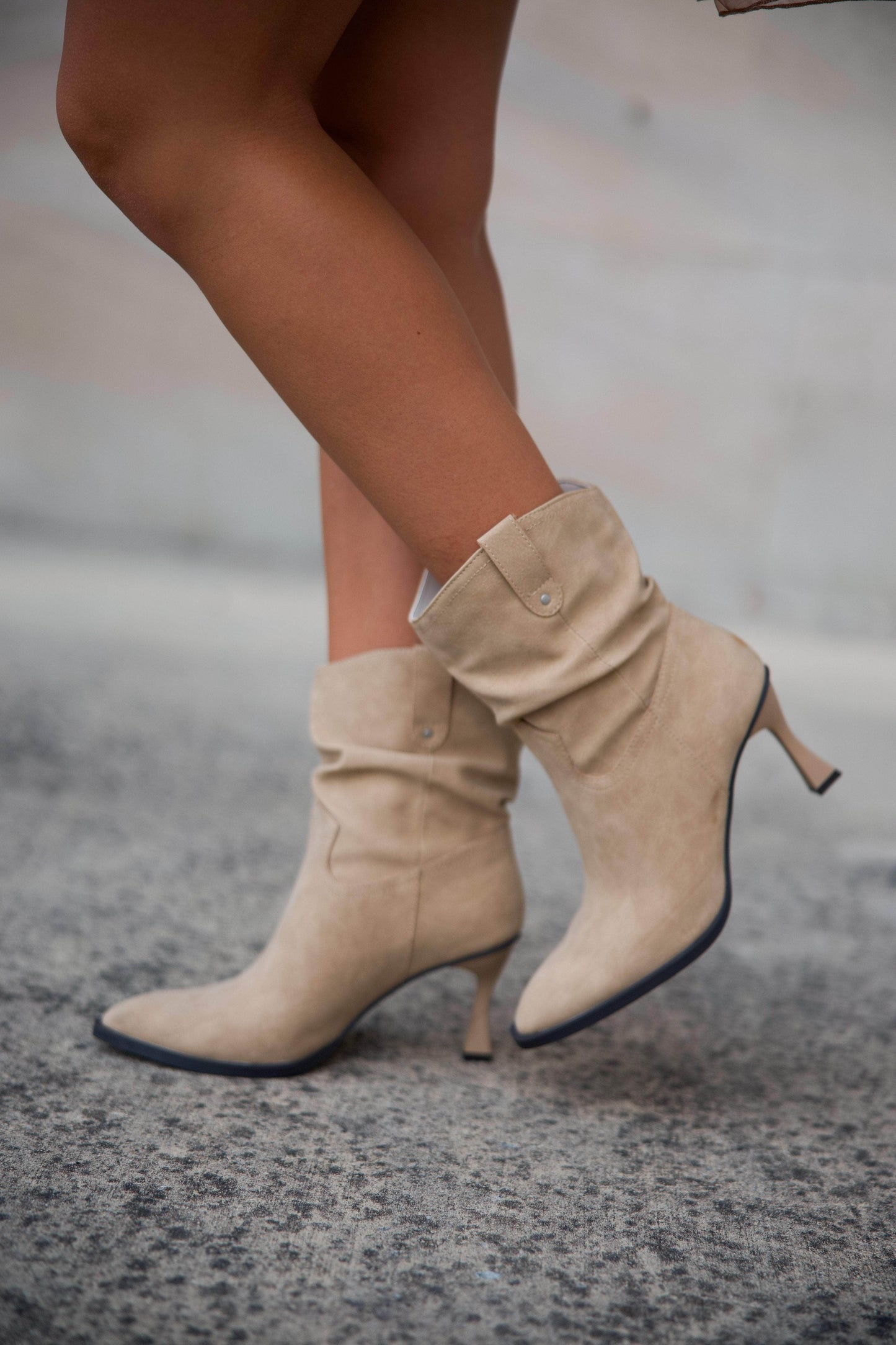 Kitten Heel Western Boot