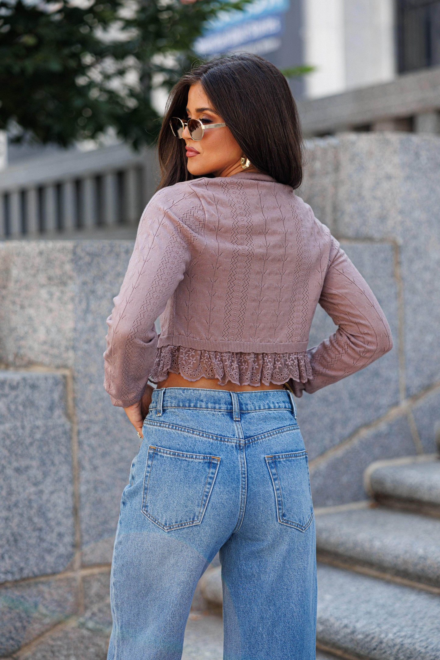 Lace And Lattes Cardigan