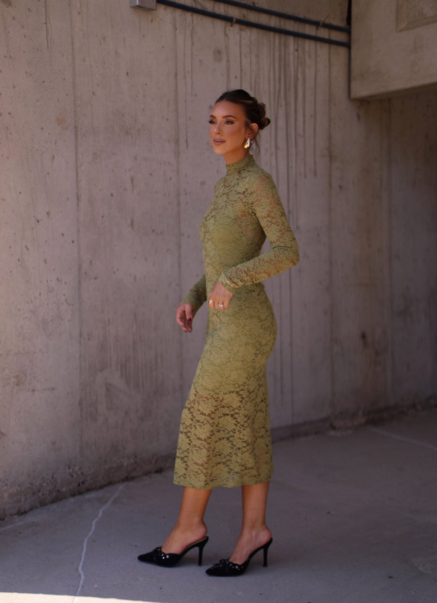 Lost In Love Lace Dress