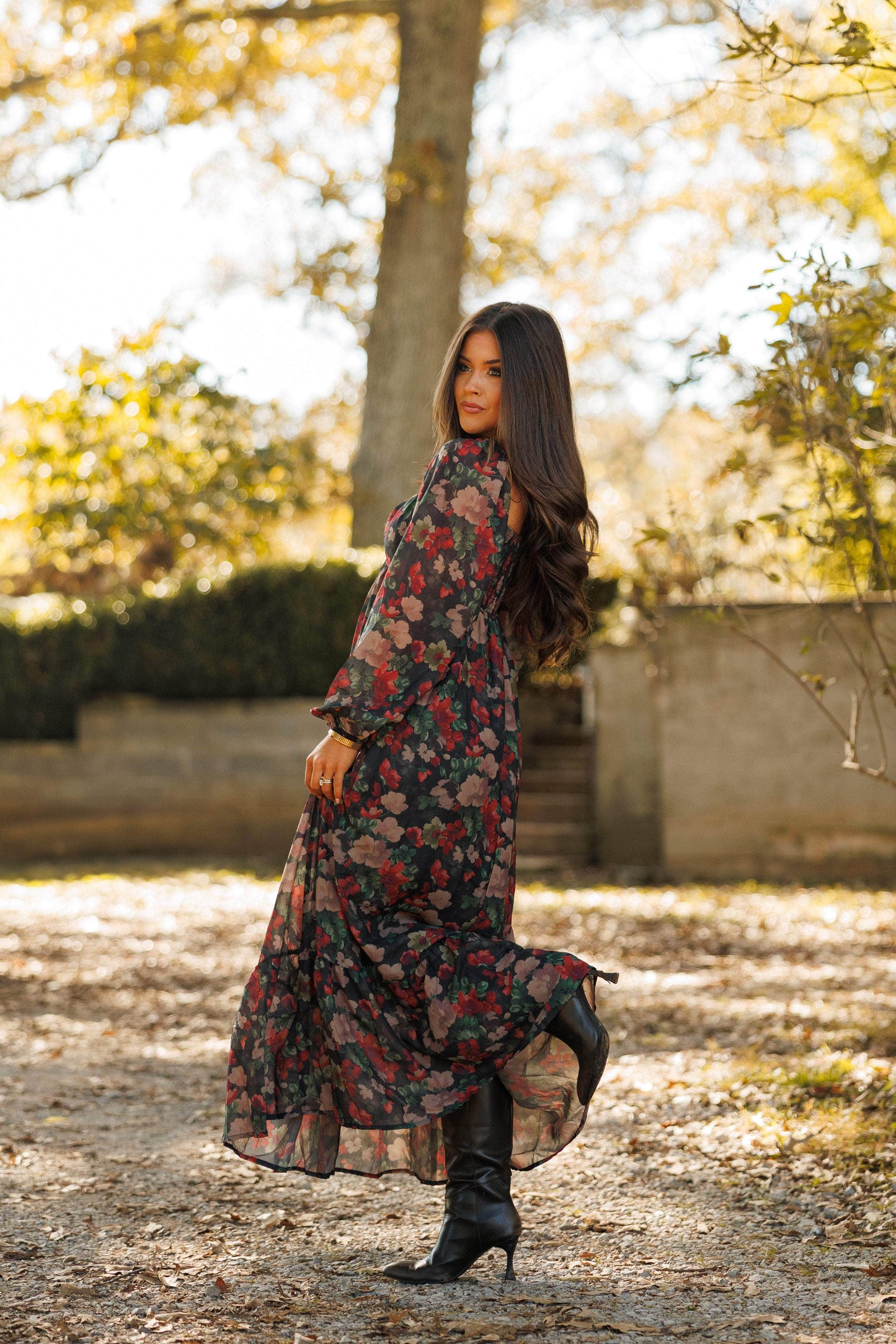 Maple Kiss Maxi Dress