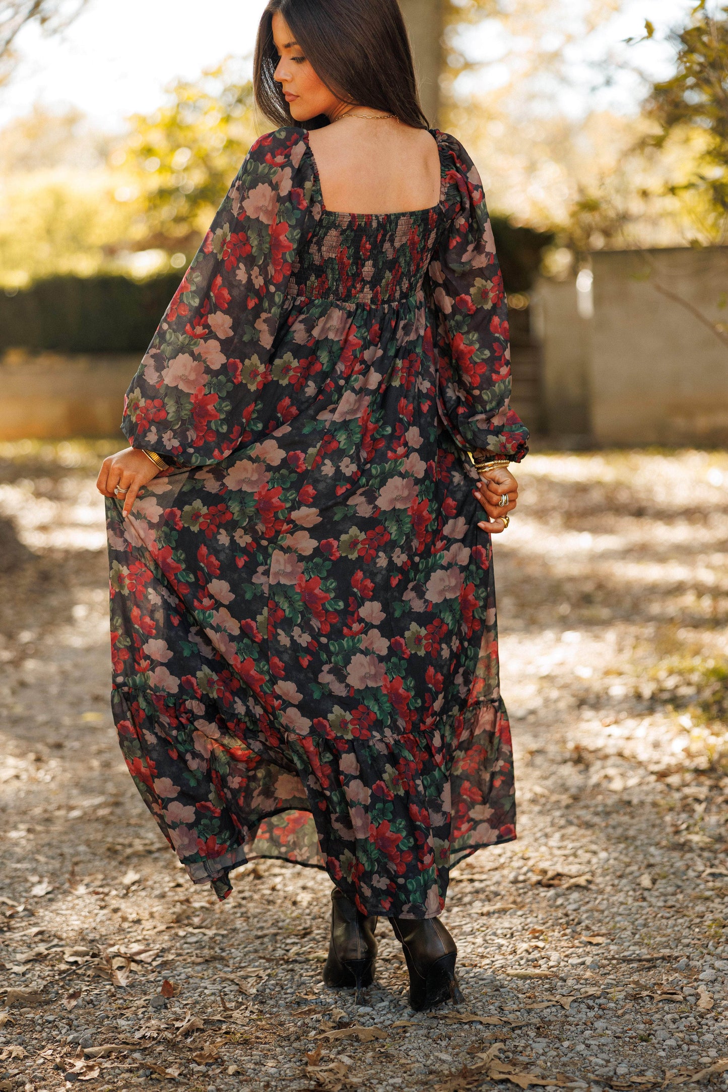 Maple Kiss Maxi Dress