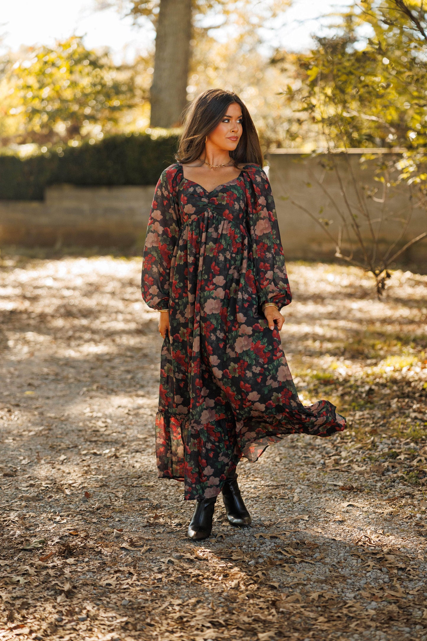 Maple Kiss Maxi Dress