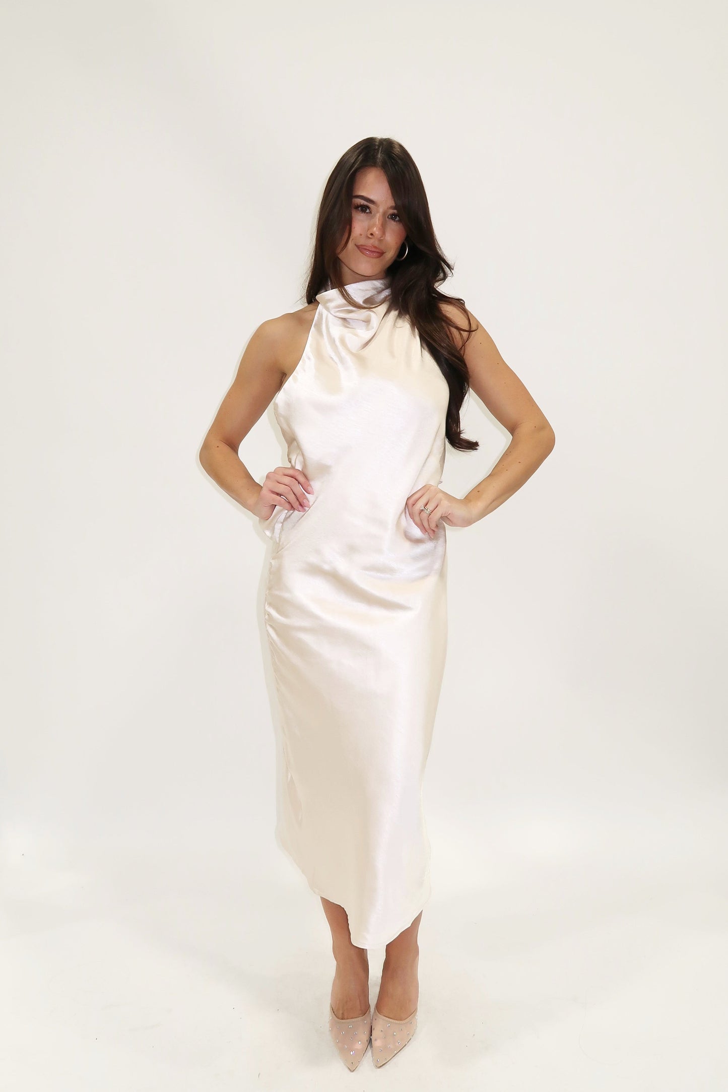 Night Before Satin Dress