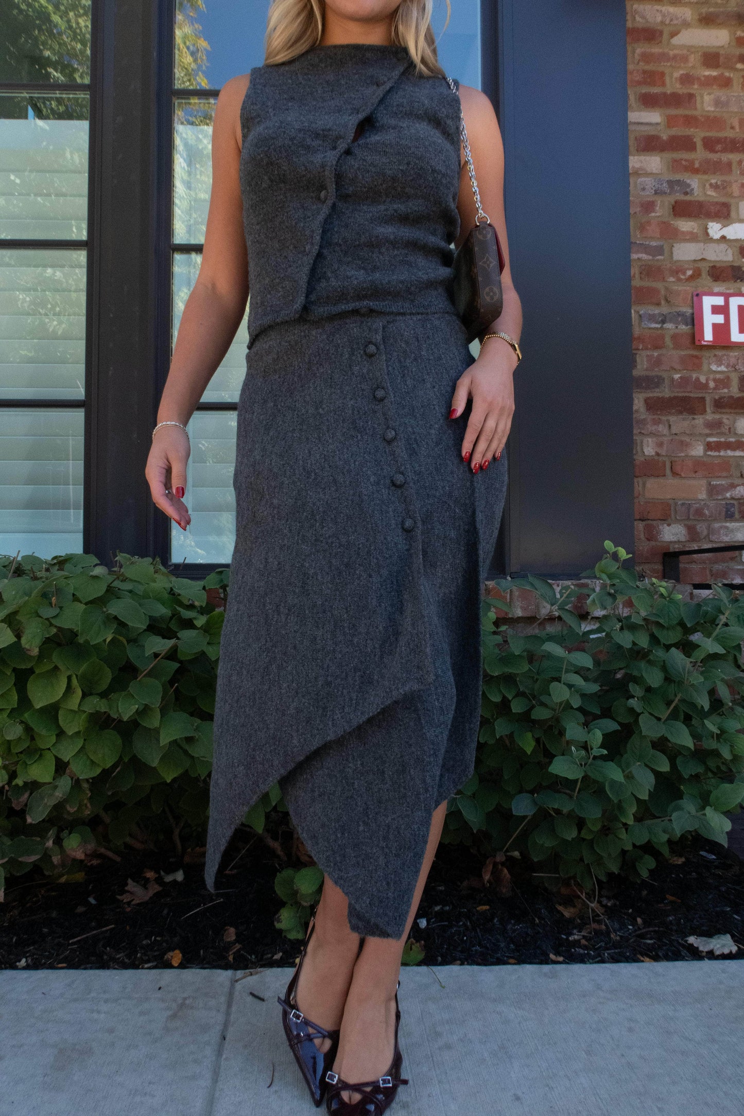 Notes And Notions Midi Skirt