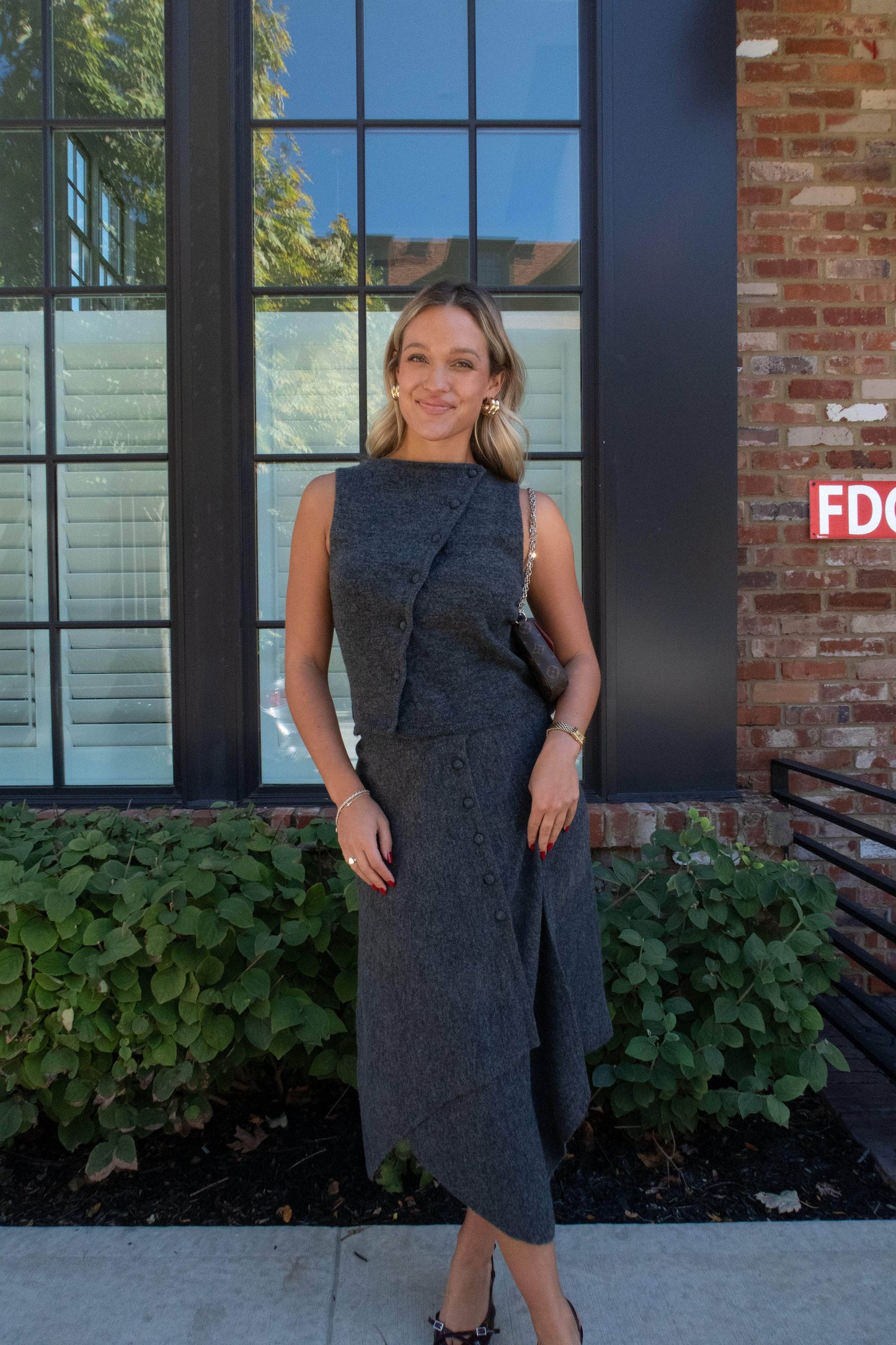 Notes And Notions Midi Skirt