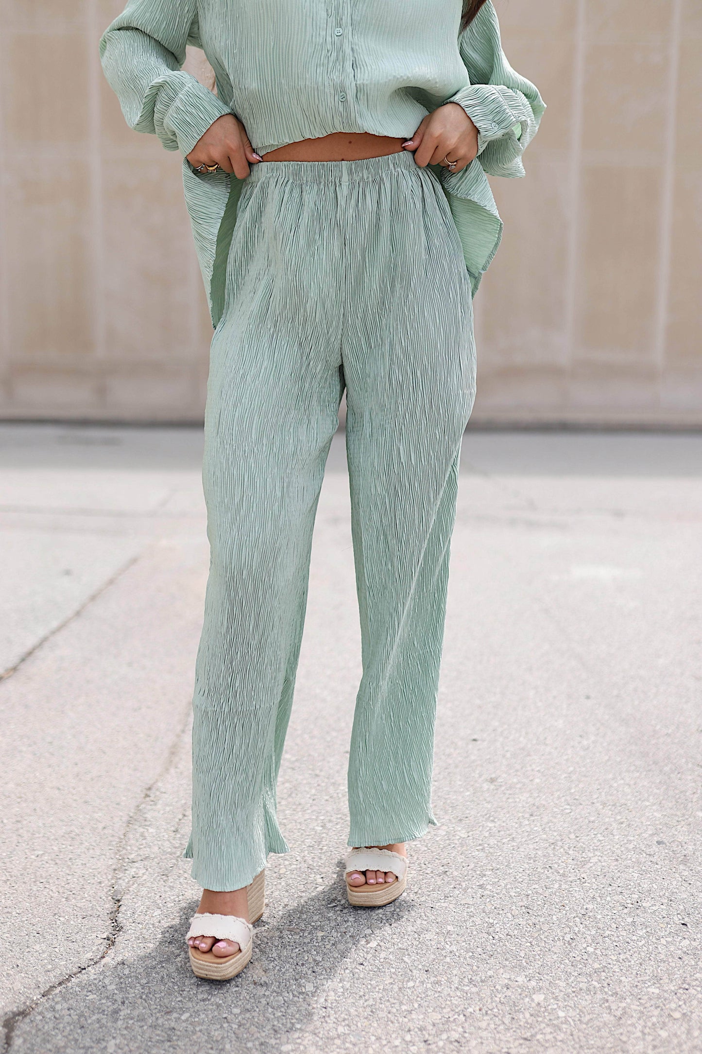 Passionate Plisse Pant