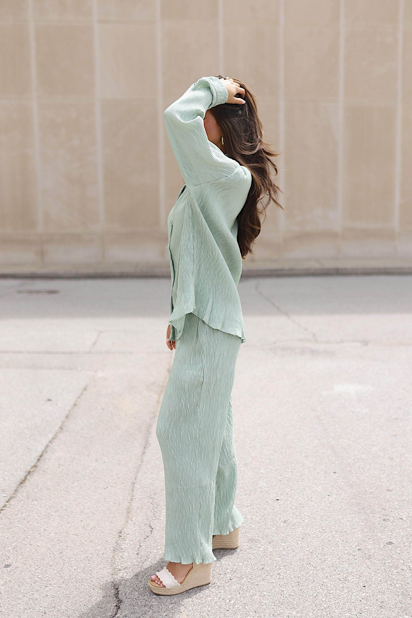 Passionate Plisse Pant