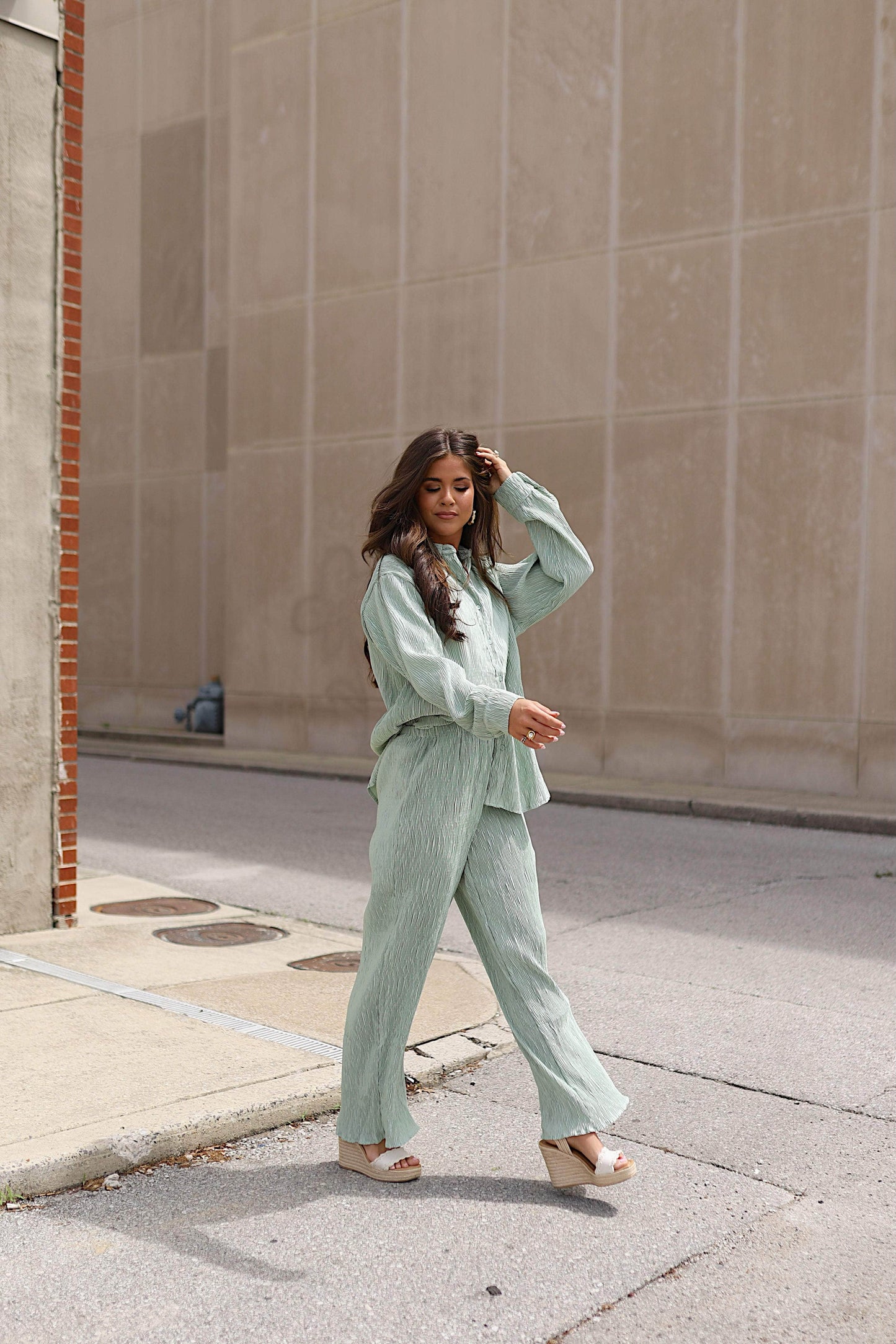 Passionate Plisse Pant