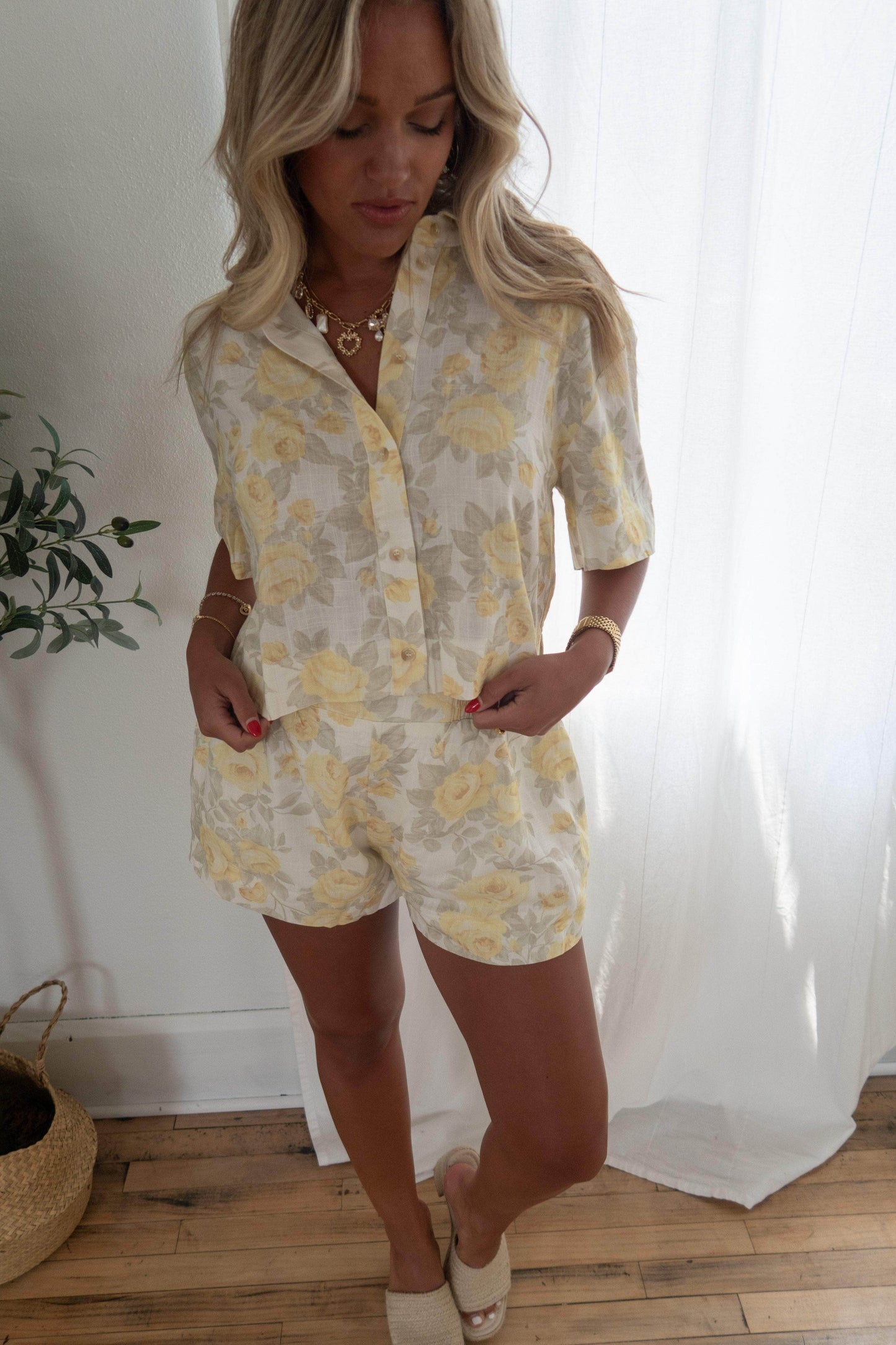 Summer Flowers Shorts