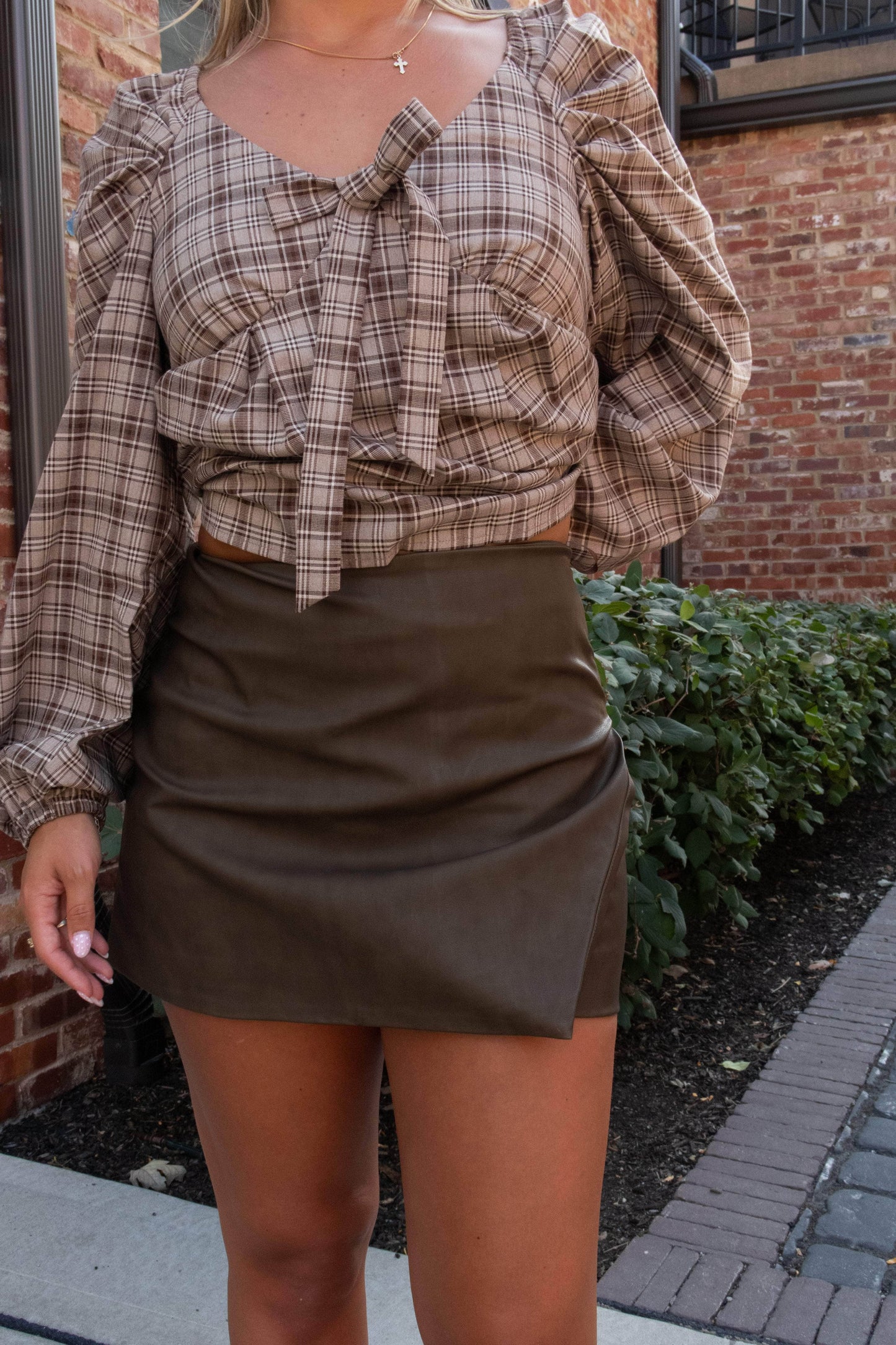 Faux Real Skort