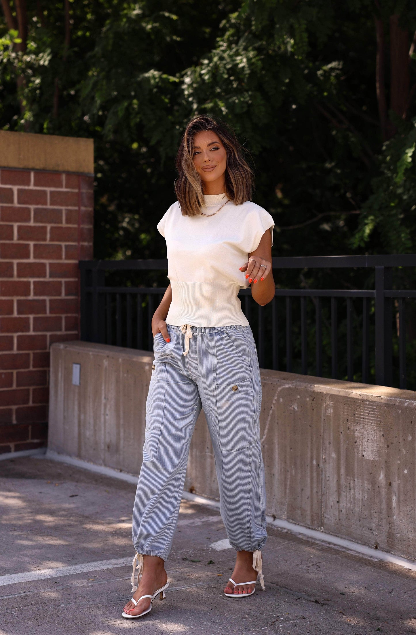 Portside Striped Pant